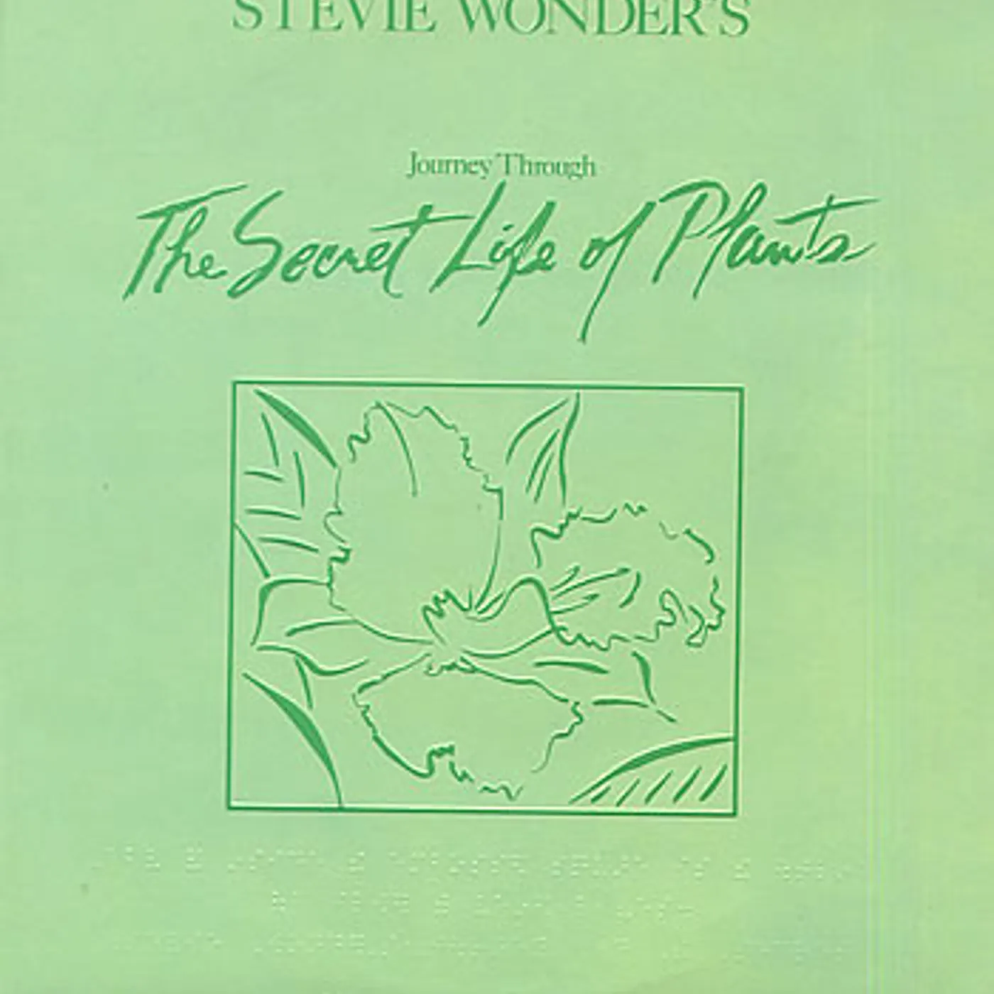 Stevie Wonder Journey Through The Secret Life Of Plants Vinyl Record