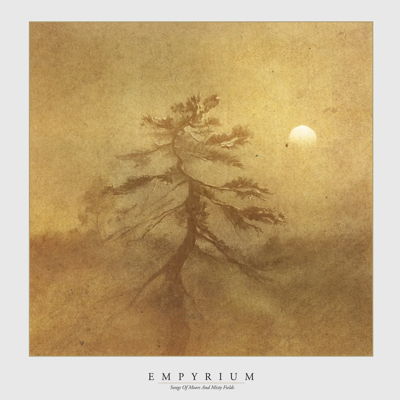 Empyrium SONGS OF MOORS AND MISTY FIELDS - Limited Edition Gold Colored Vinyl Record