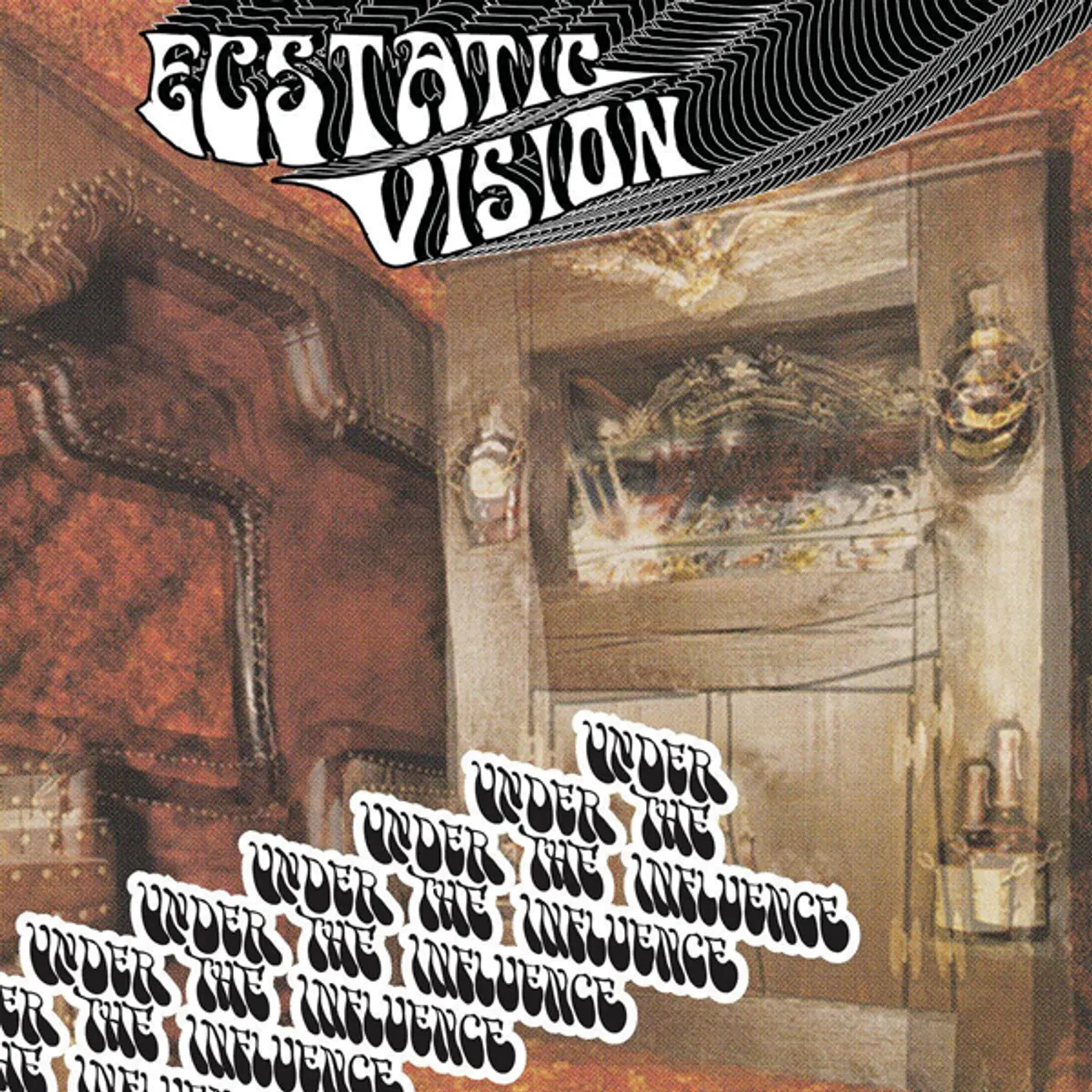 Ecstatic Vision UNDER THE INFLUENCE (TRANSPARENT RAINBOW SPLATTER VINYL) Vinyl Record