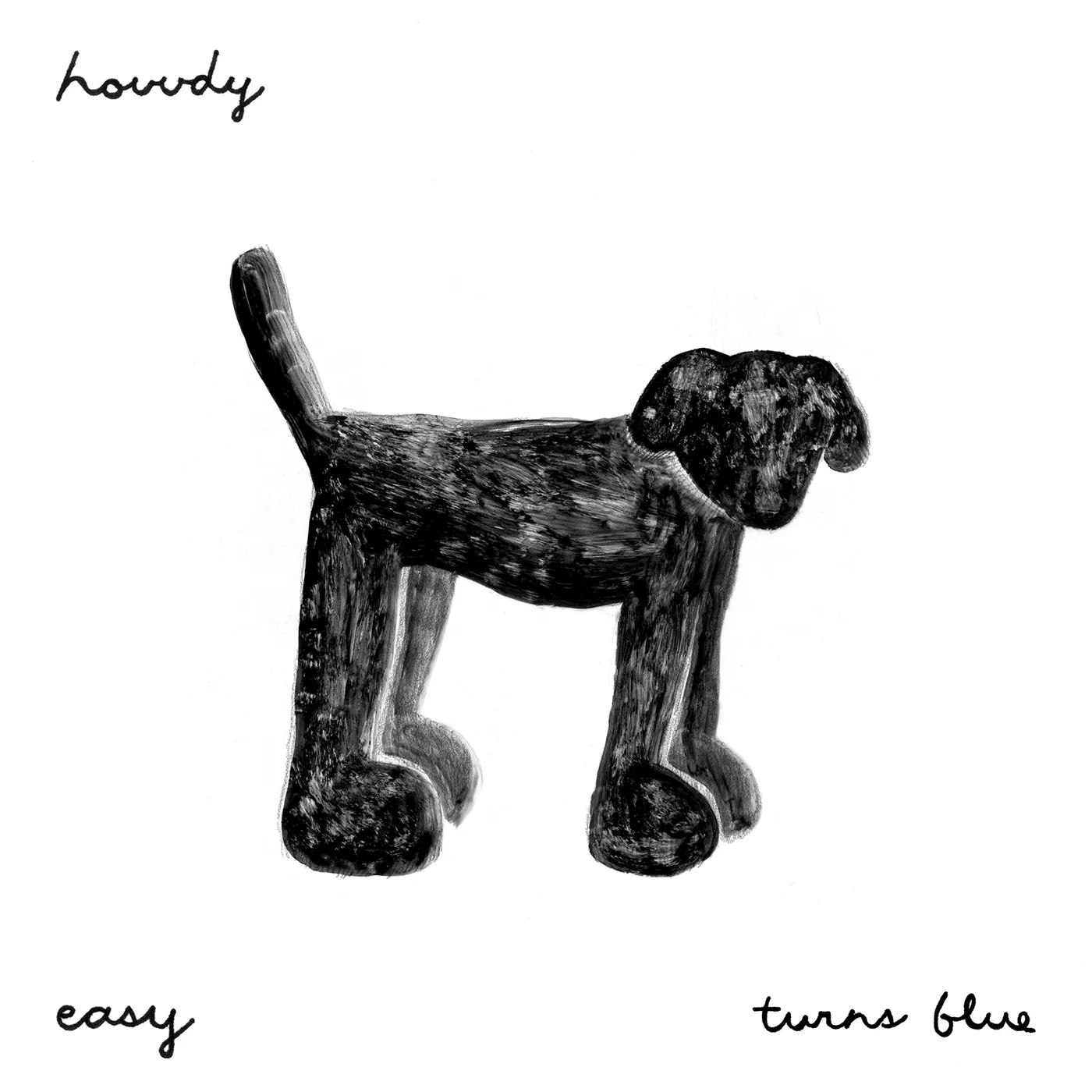 Hovvdy EASY / TURNS BLUE Vinyl Record
