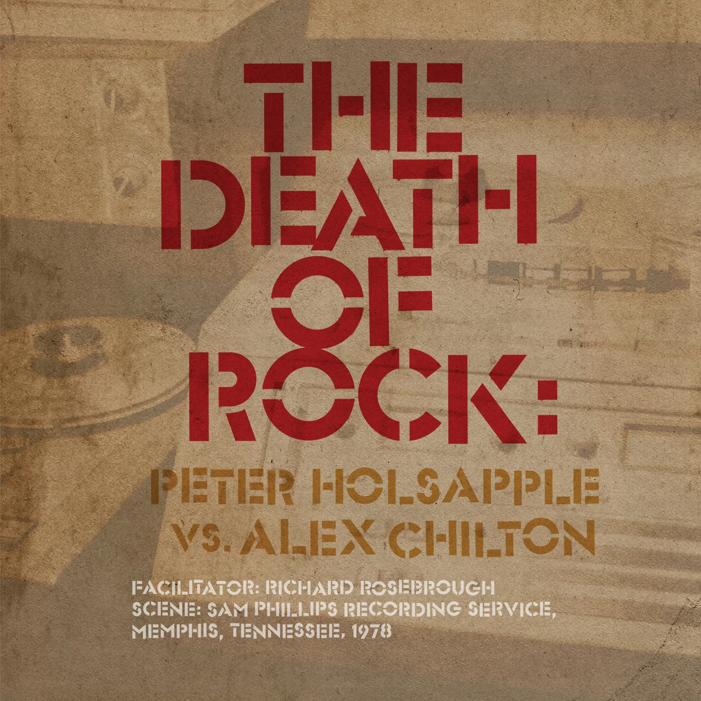 Holsapple,Peter Vs Chilton,Alex DEATH OF ROCK Vinyl Record