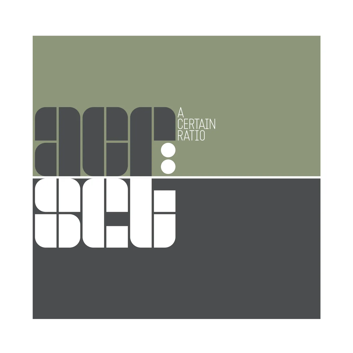 A Certain Ratio acr:set Vinyl Record