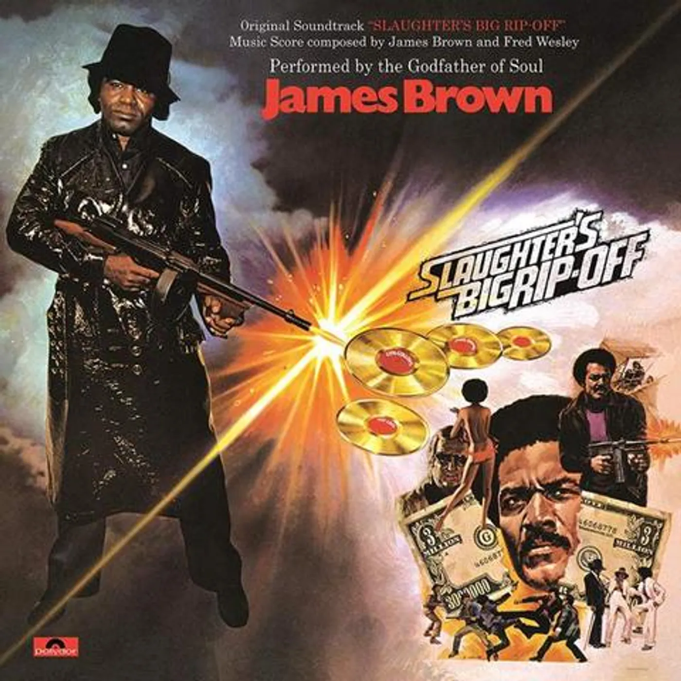 James Brown SLAUGHTER'S BIG RIP-OFF / Original Soundtrack Vinyl Record