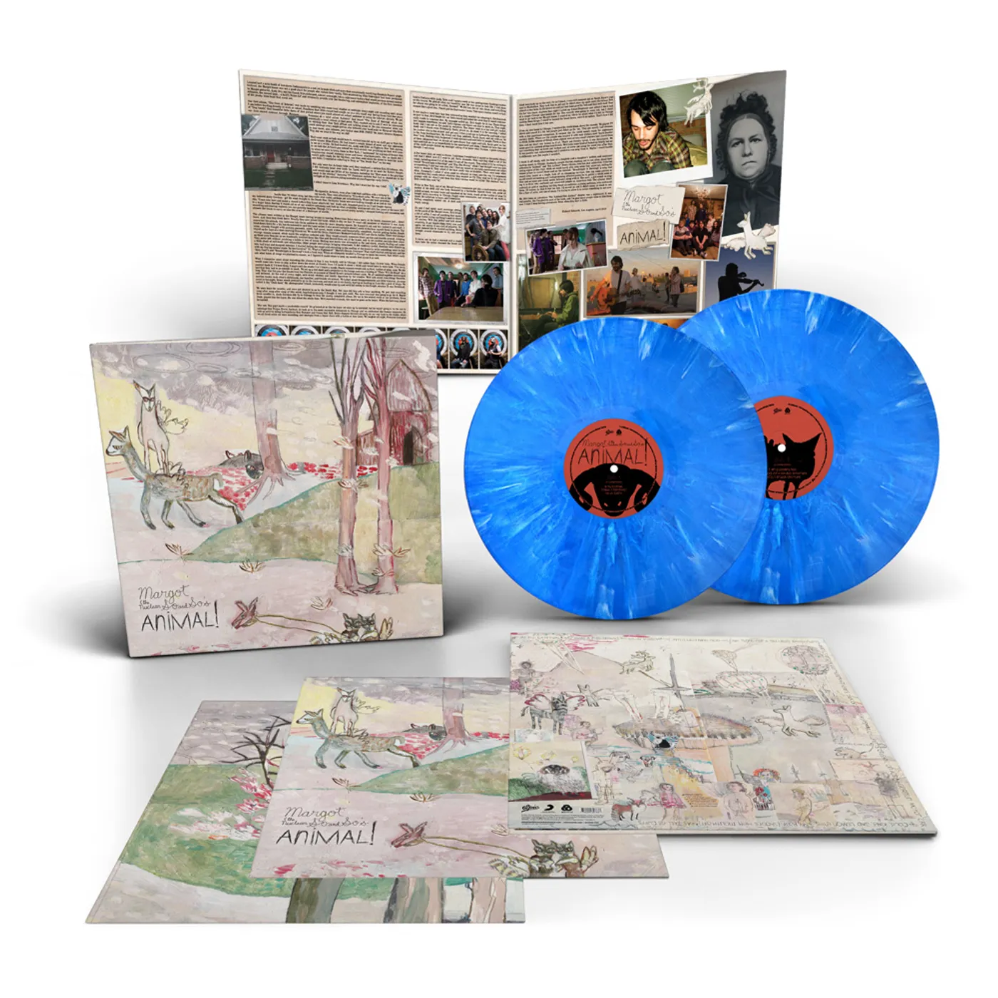 Margot & The Nuclear So And So's ANIMAL Vinyl Record