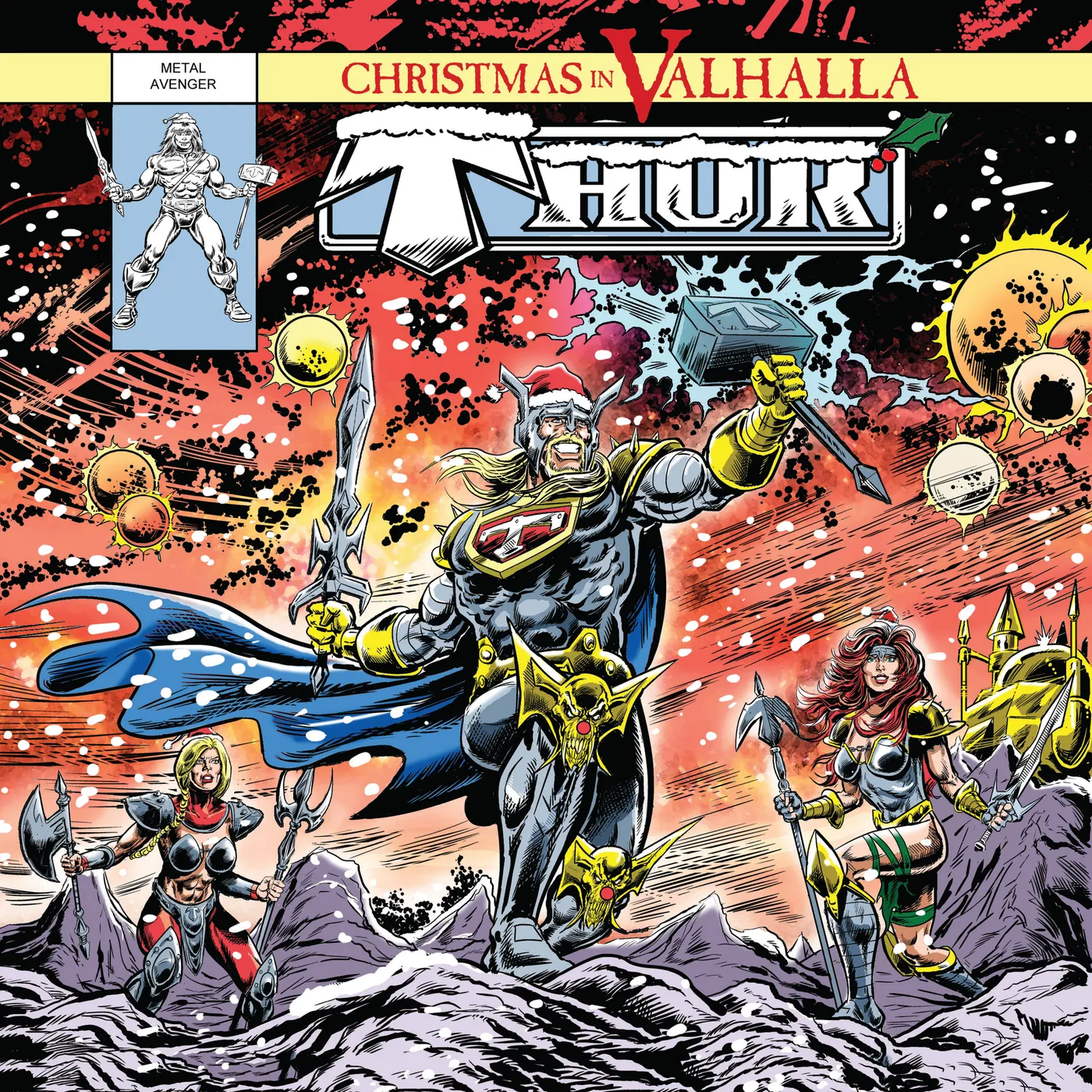 Thor CHRISTMAS IN VALHALLA CD