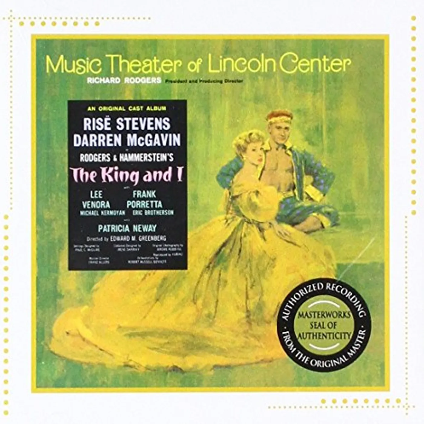Richard Rodgers KING AND I; 1964 STUDIO CA CD