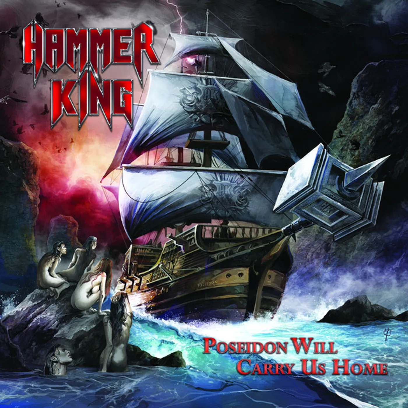 HAMMER KING Poseidon Will Carry Us Home Vinyl Record