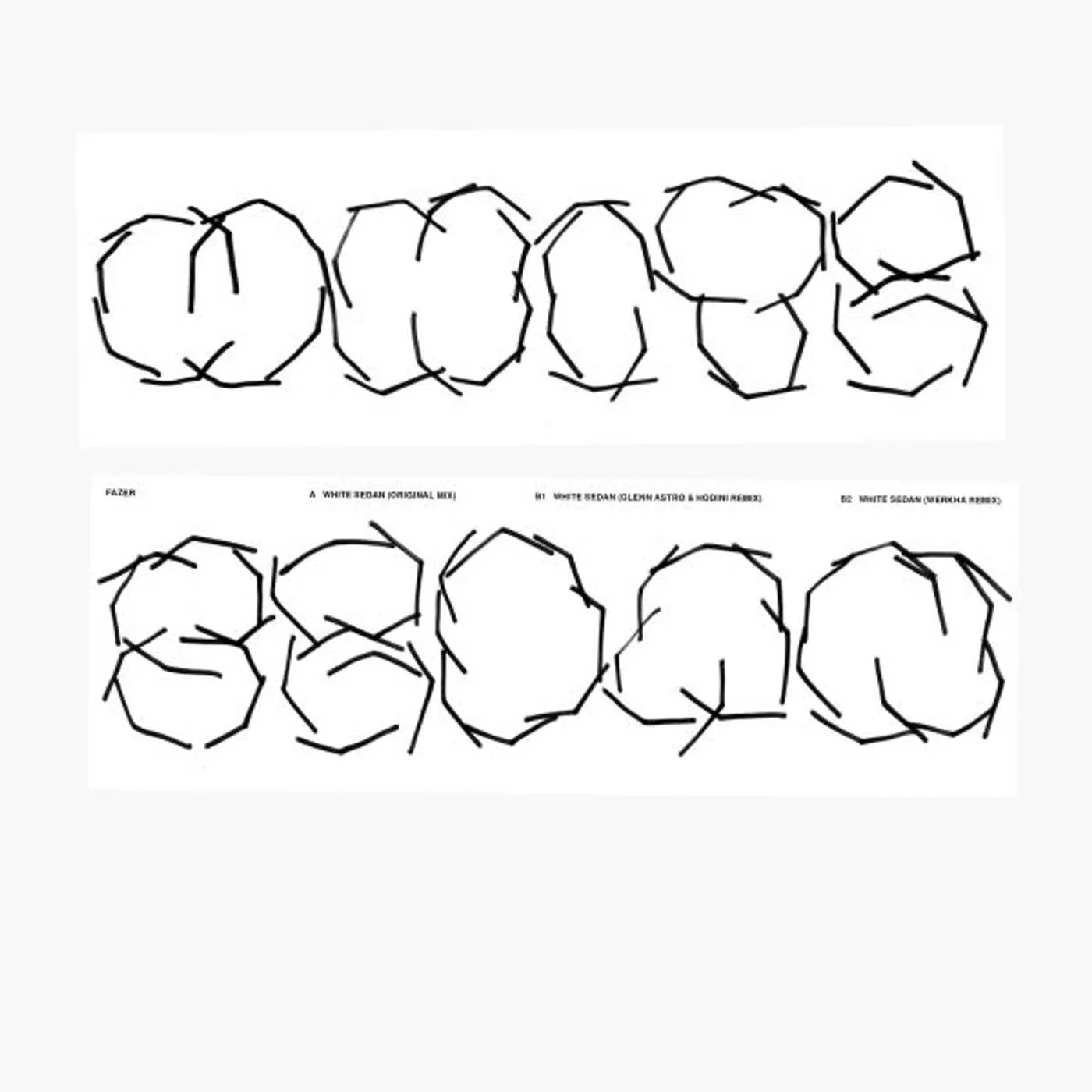 Fazer WHITE SEDAN Vinyl Record