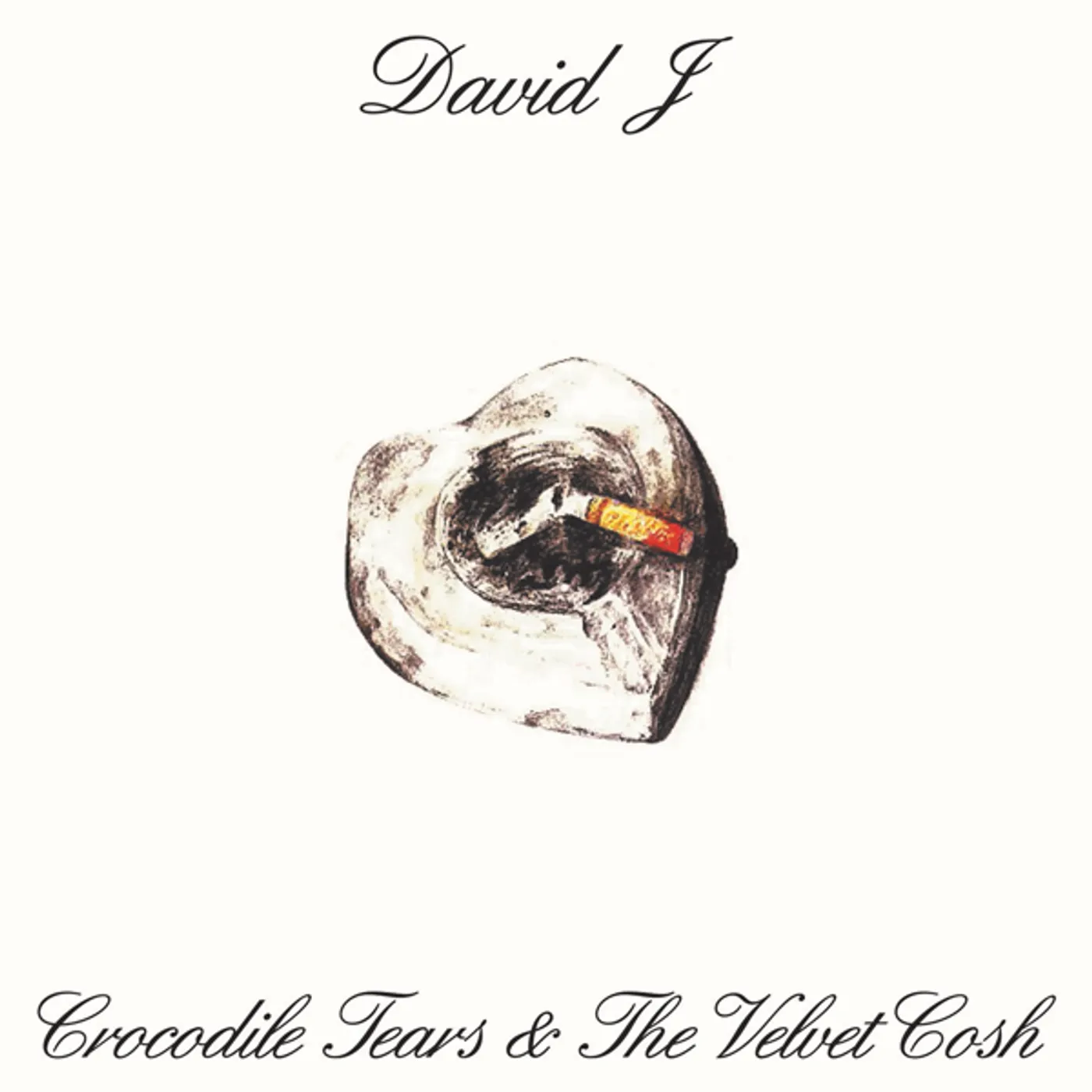 David J CROCODILE TEARS & VELVET COSH Vinyl Record