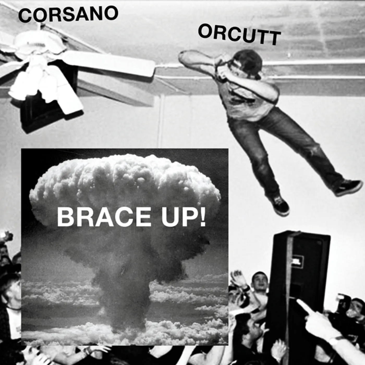 Chris Corsano & Bill Orcutt BRACE UP Vinyl Record