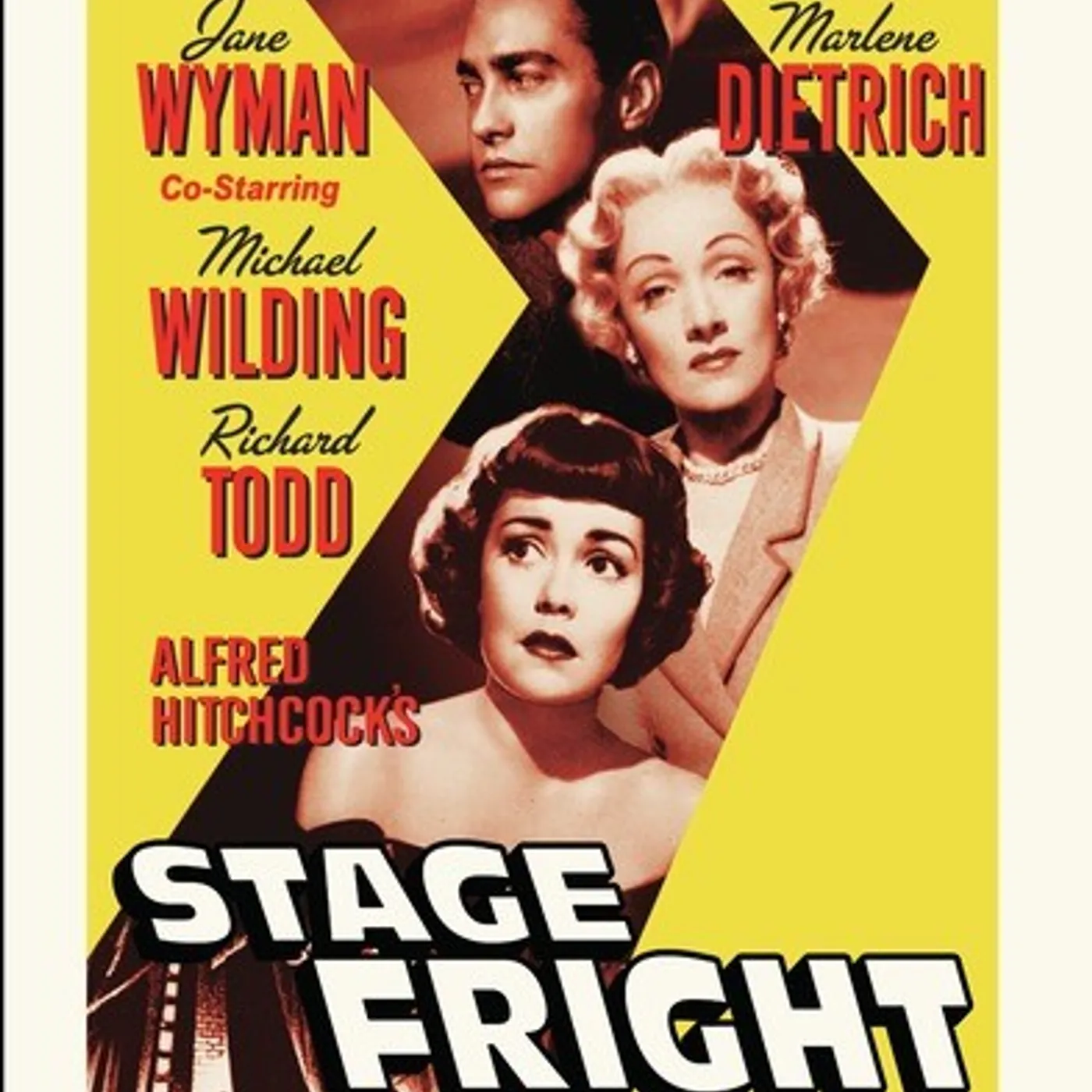 STAGE FRIGHT (1950) DVD