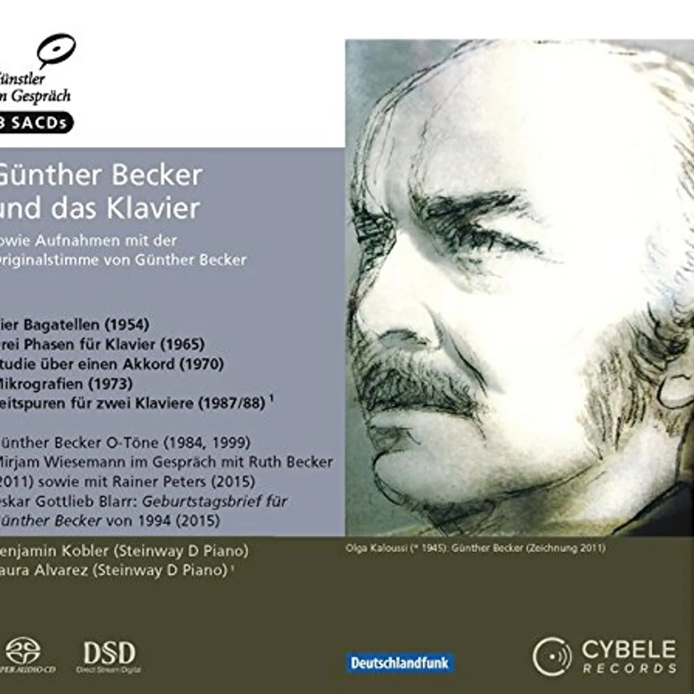 GUNTHER / KOBLER / ALVAREZ BECKER & PIANO CD Super Audio CD