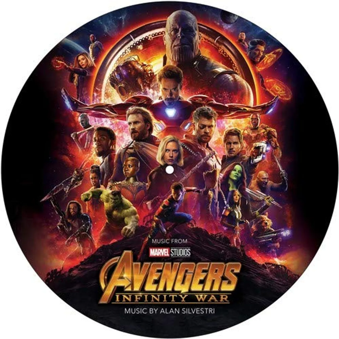 Alan Silvestri AVENGERS: INFINITY WAR / Original Soundtrack Limited Edition Picture Disc Vinyl Record