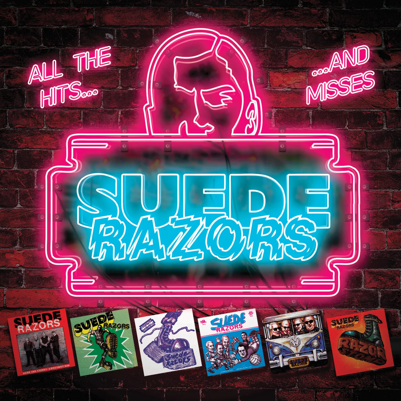 Suede Razors ALL THE HITS...AND MISSES CD