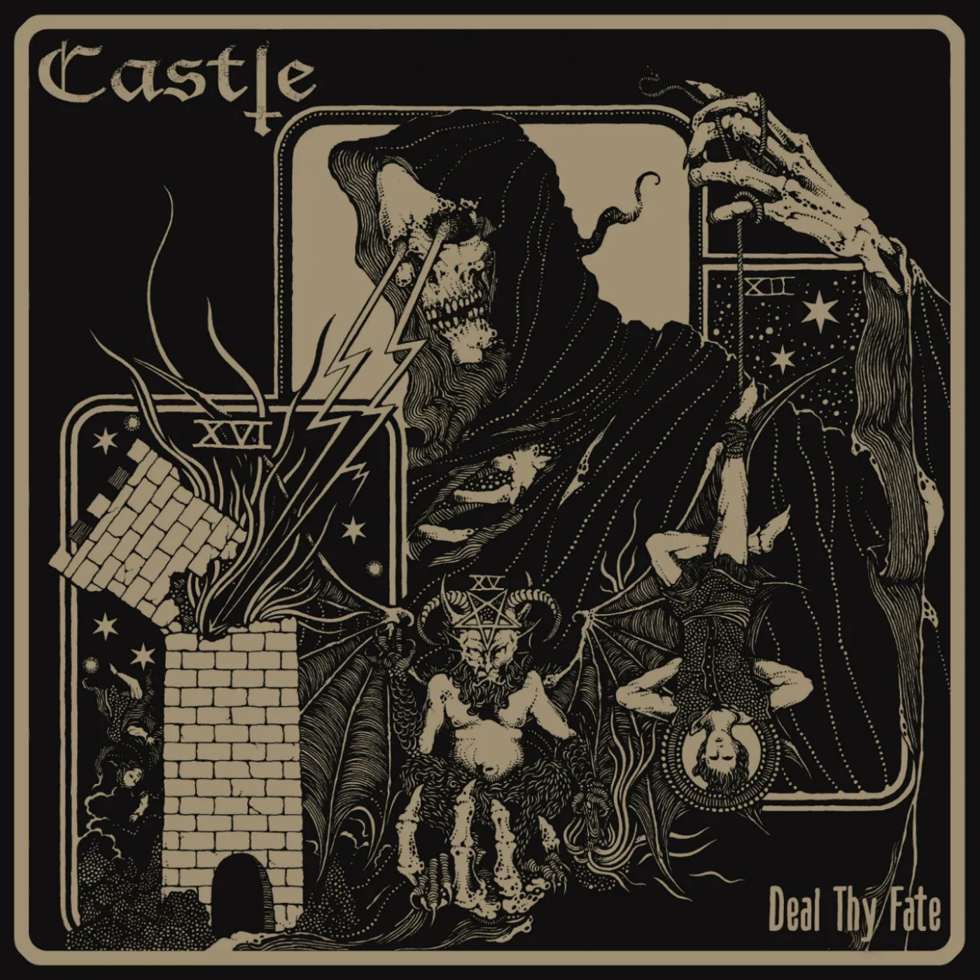 Castle DEAL THY FATE Vinyl Record