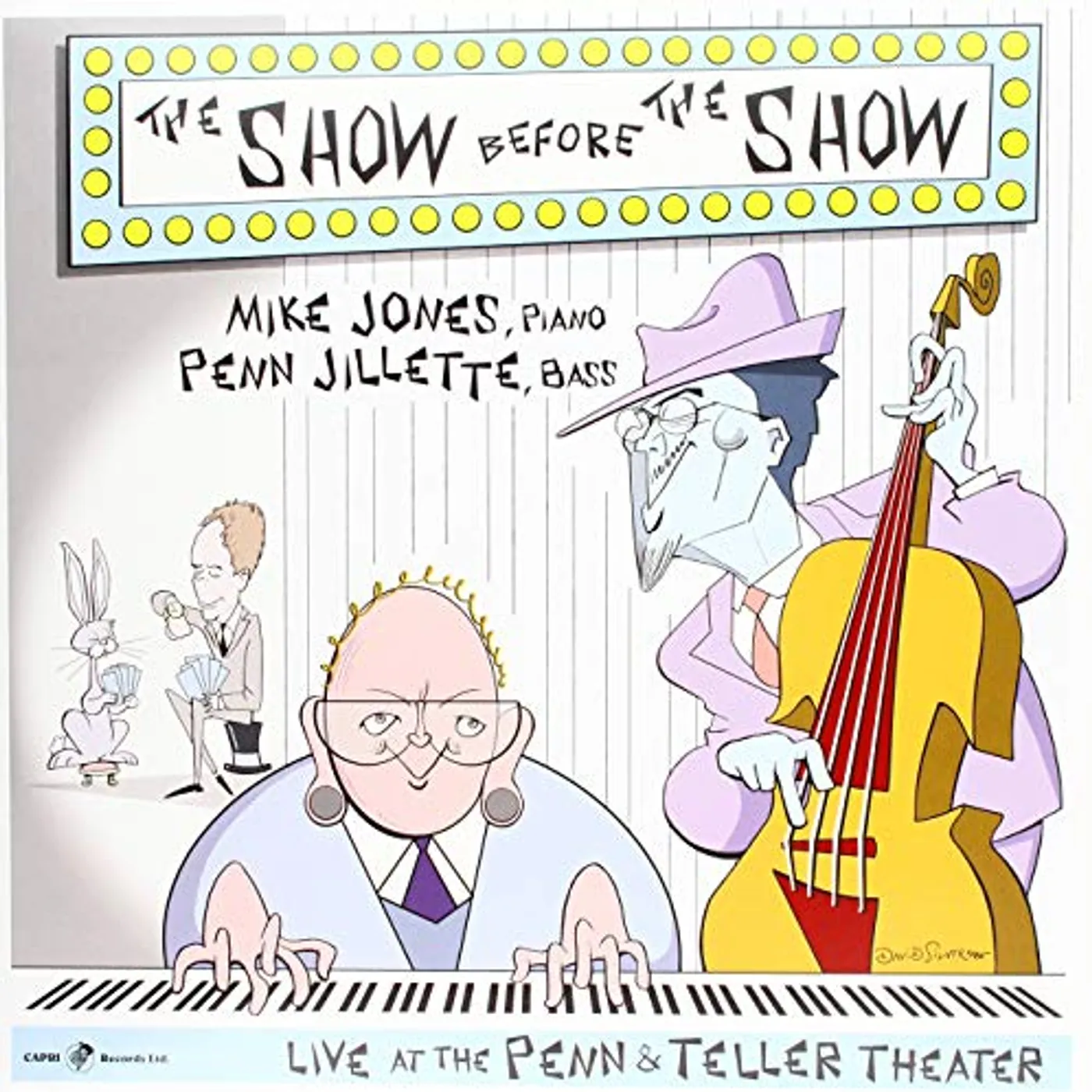 Mike Jones and Penn Jillette SHOW BEFORE THE SHOW Vinyl Record