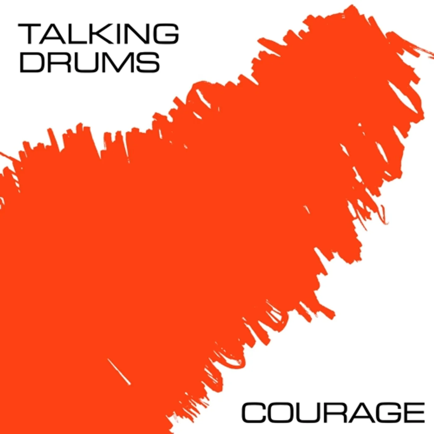 Talking Drums Courage Vinyl Record