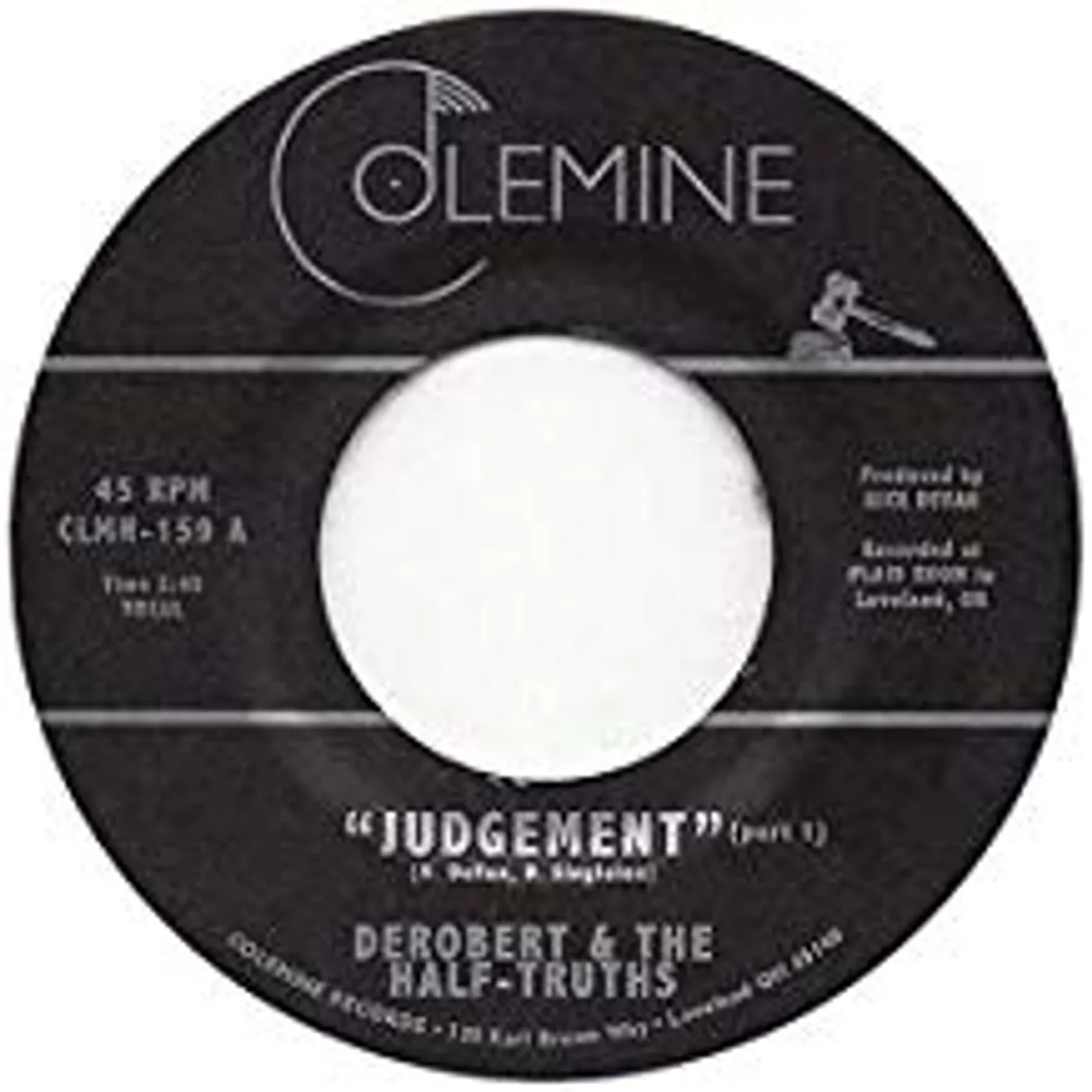 DeRobert & The Half-Truths JUDGEMENT PT. 1 / JUDGEMENT PT. 2 Vinyl Record