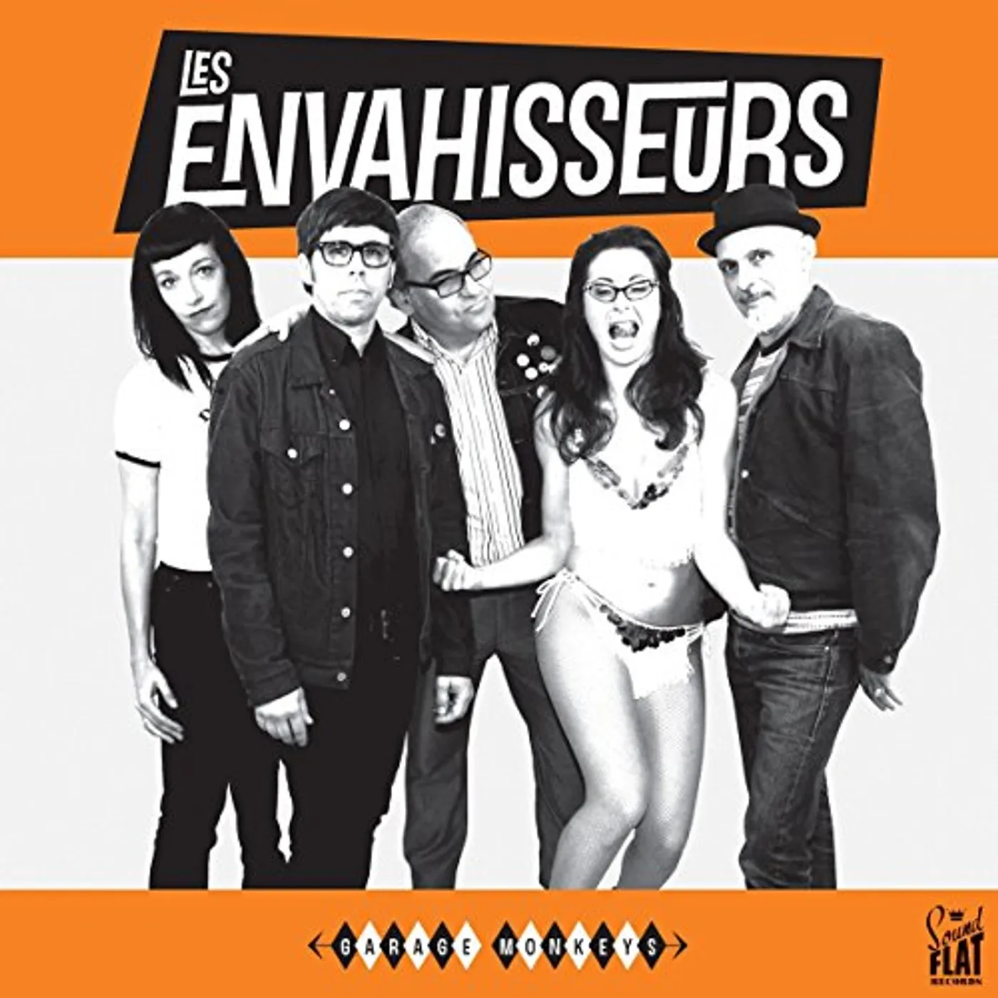 Les Envahisseurs GARAGE MONKEYS Vinyl Record