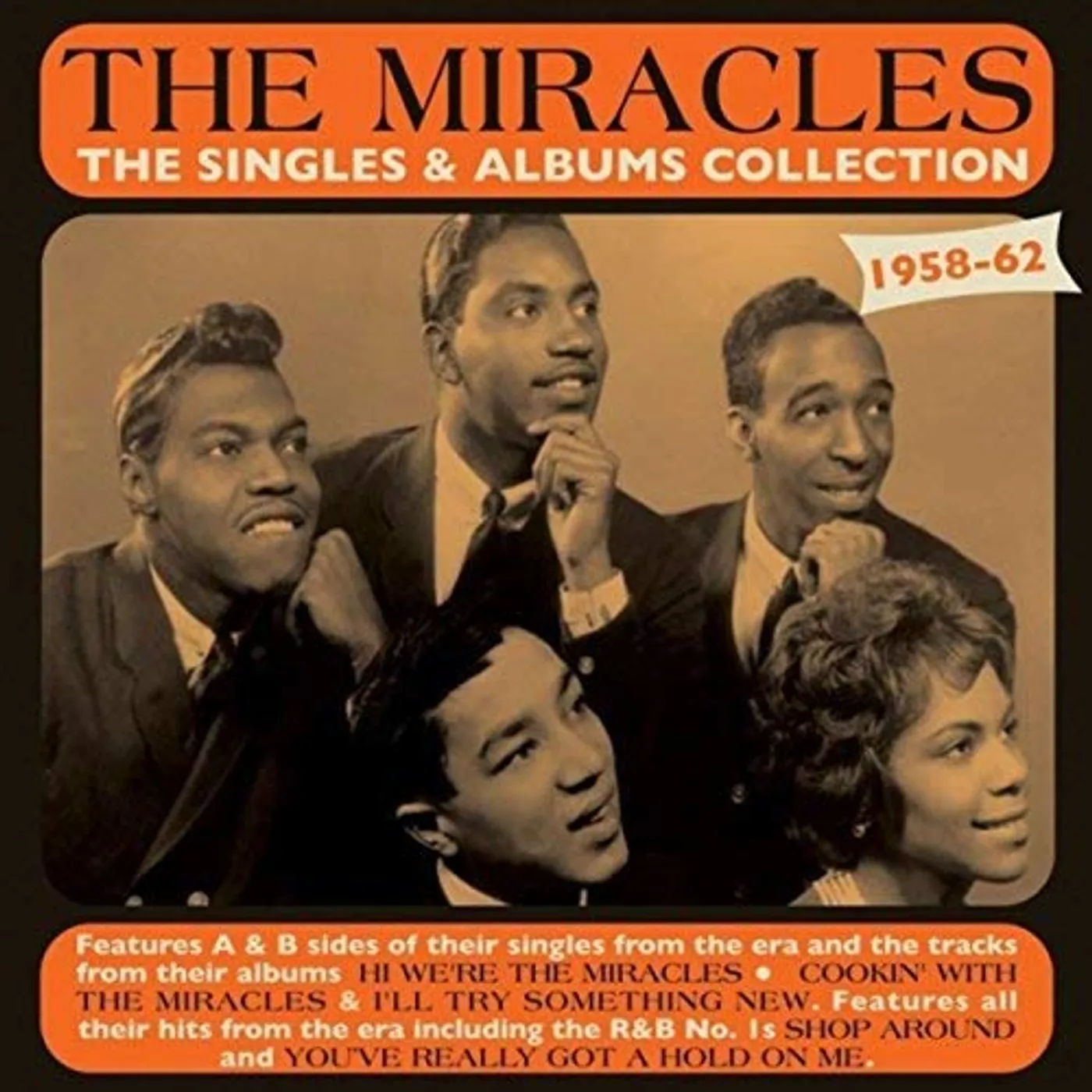 The Miracles SINGLES & ALBUMS COLLECTION 1958-62 CD