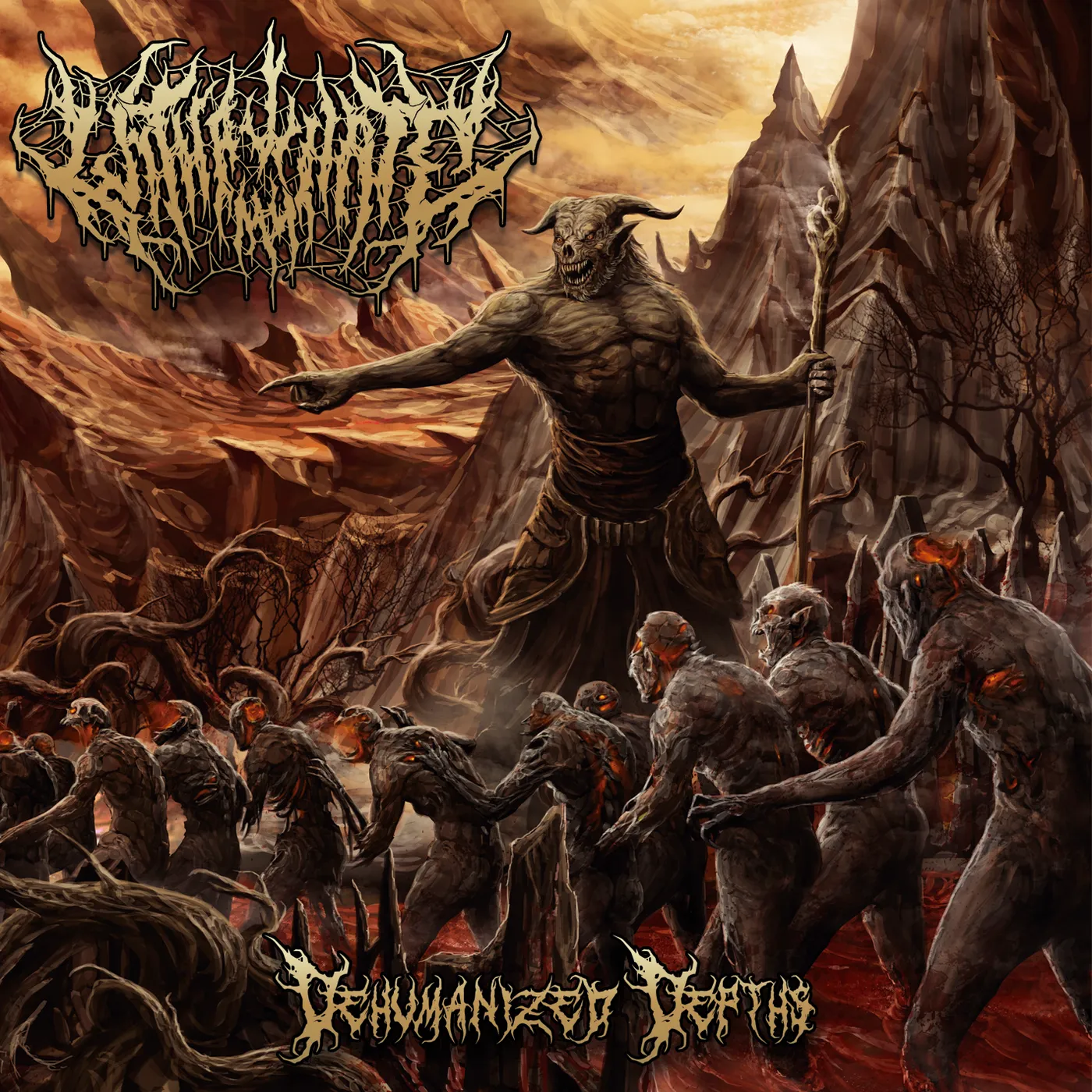 With All My Hate DEHUMANIZED DEPTHS CD
