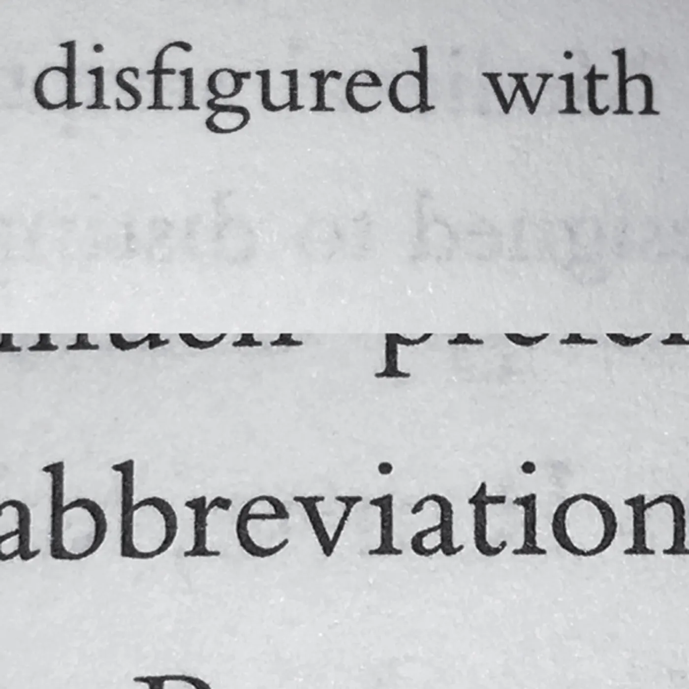 Mp Hopkins / Mark Harwood DISFIGURED WITH ABBREVIATIONS Vinyl Record