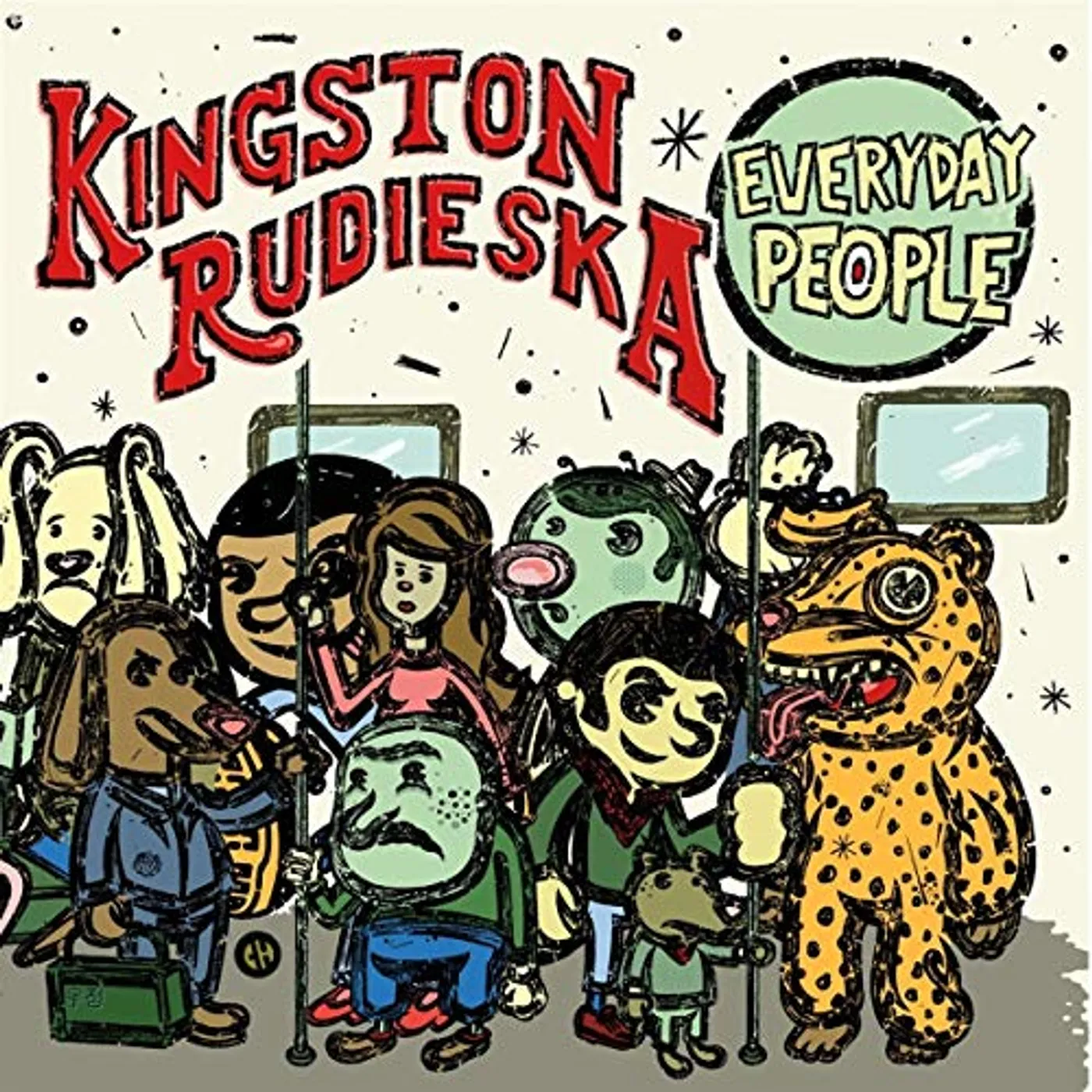 Kingston Rudieska Everyday People Vinyl Record