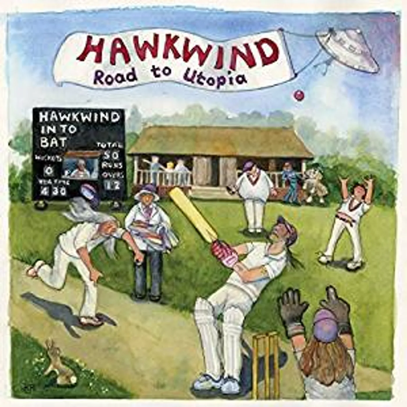 Hawkind Road To Utopia Vinyl Record