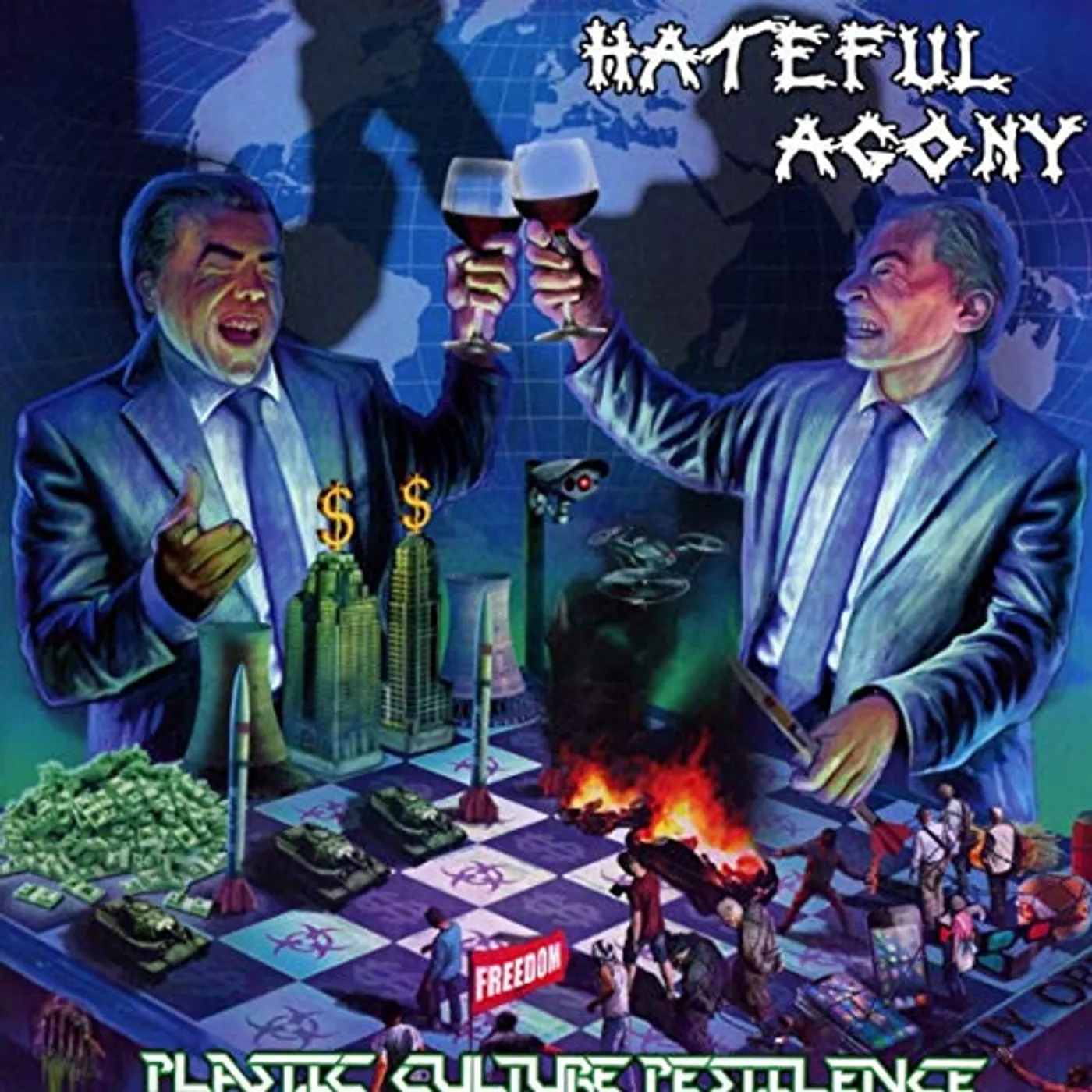 Hateful Agony PLASTIC CULTURE PESTILENCE CD
