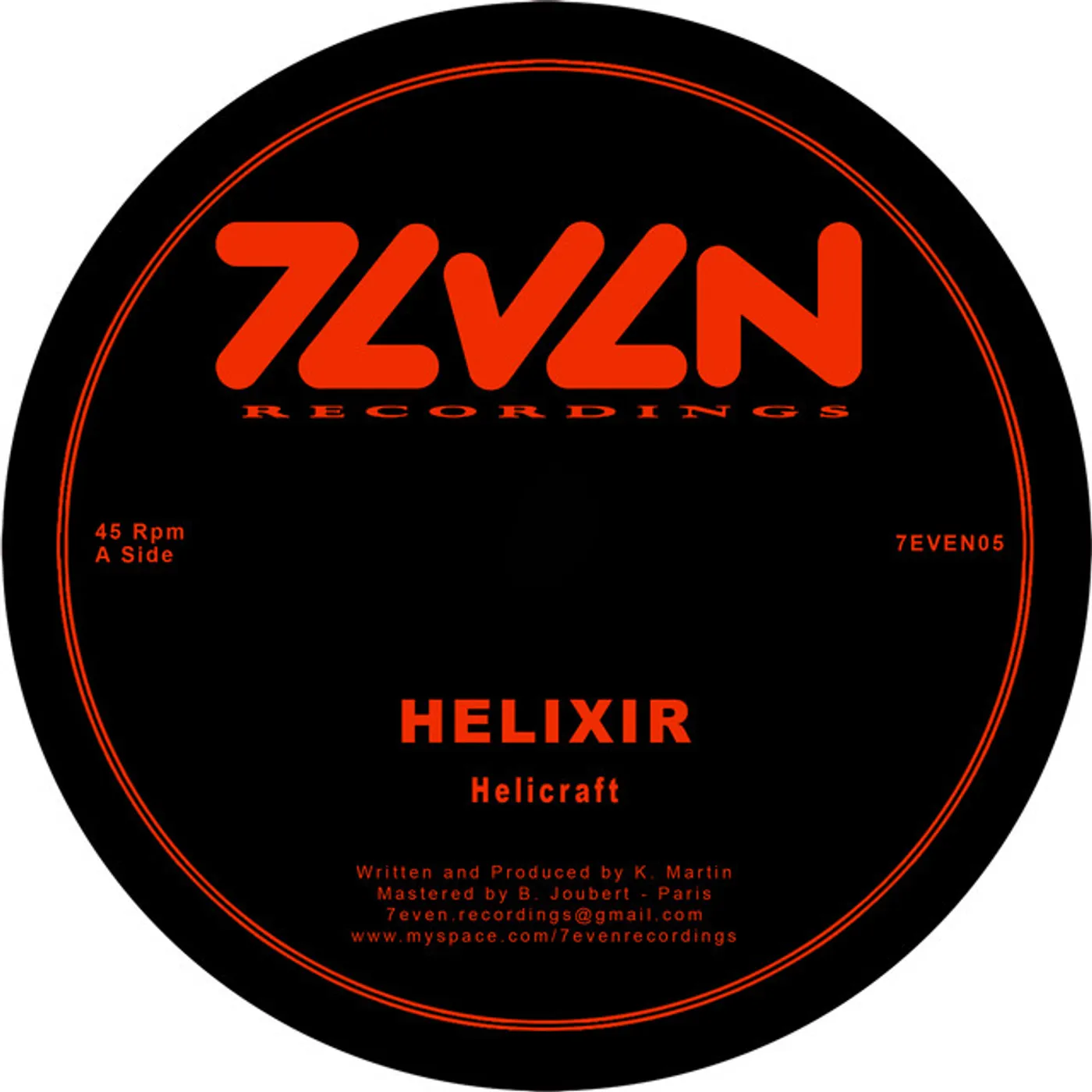 Helixir Helicraft / Dub 4 P. Vinyl Record