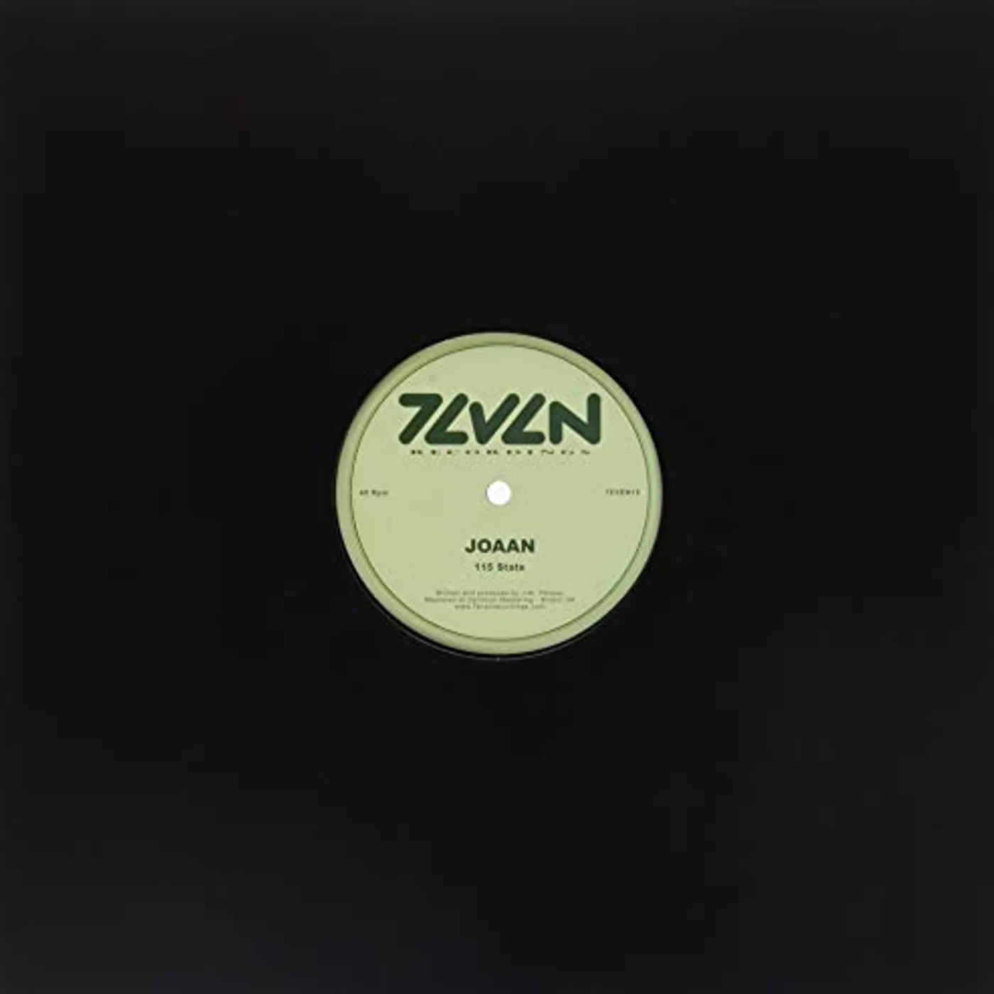 Joaan Splendor in the Grass / 115 State Vinyl Record