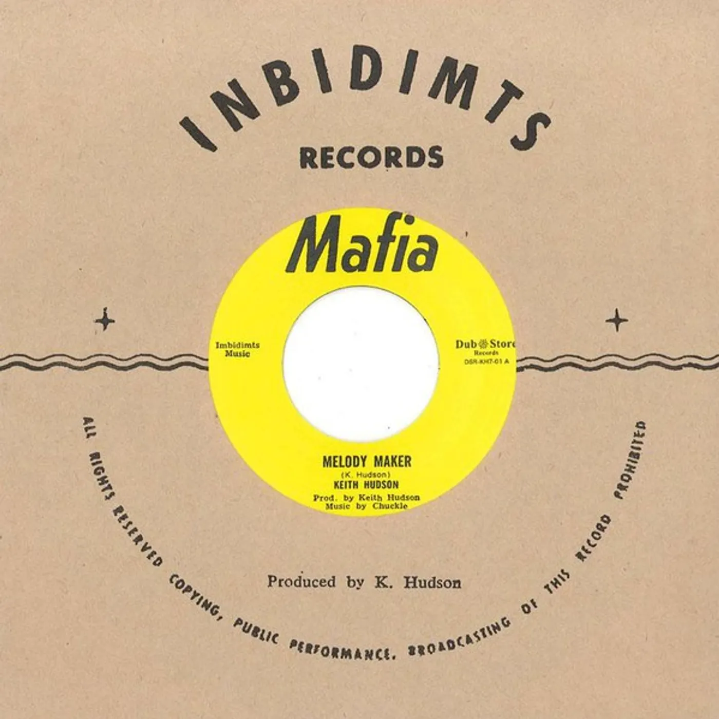 Keith Hudson / Horace Andy / Earl Flute MELODY MAKER / POOR PEOPLE Vinyl Record