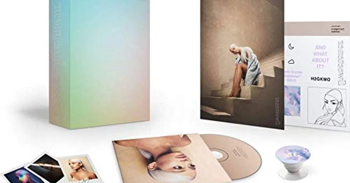 Ariana Grande Sweetener スウィートナー Fan Box2 Ariana Grande - Sweetener - Limited Edition Fan Box-Set - EU