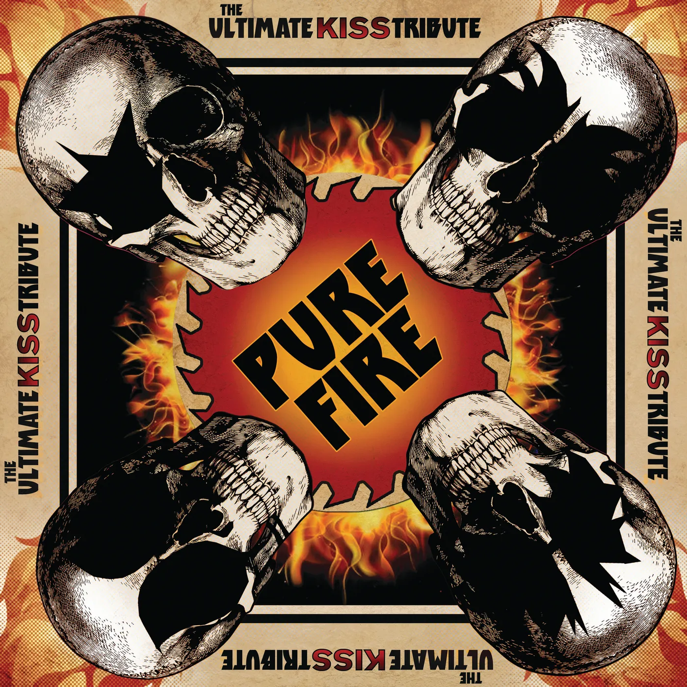 PURE FIRE - THE ULTIMATE KISS TRIBUTE / VARIOUS CD