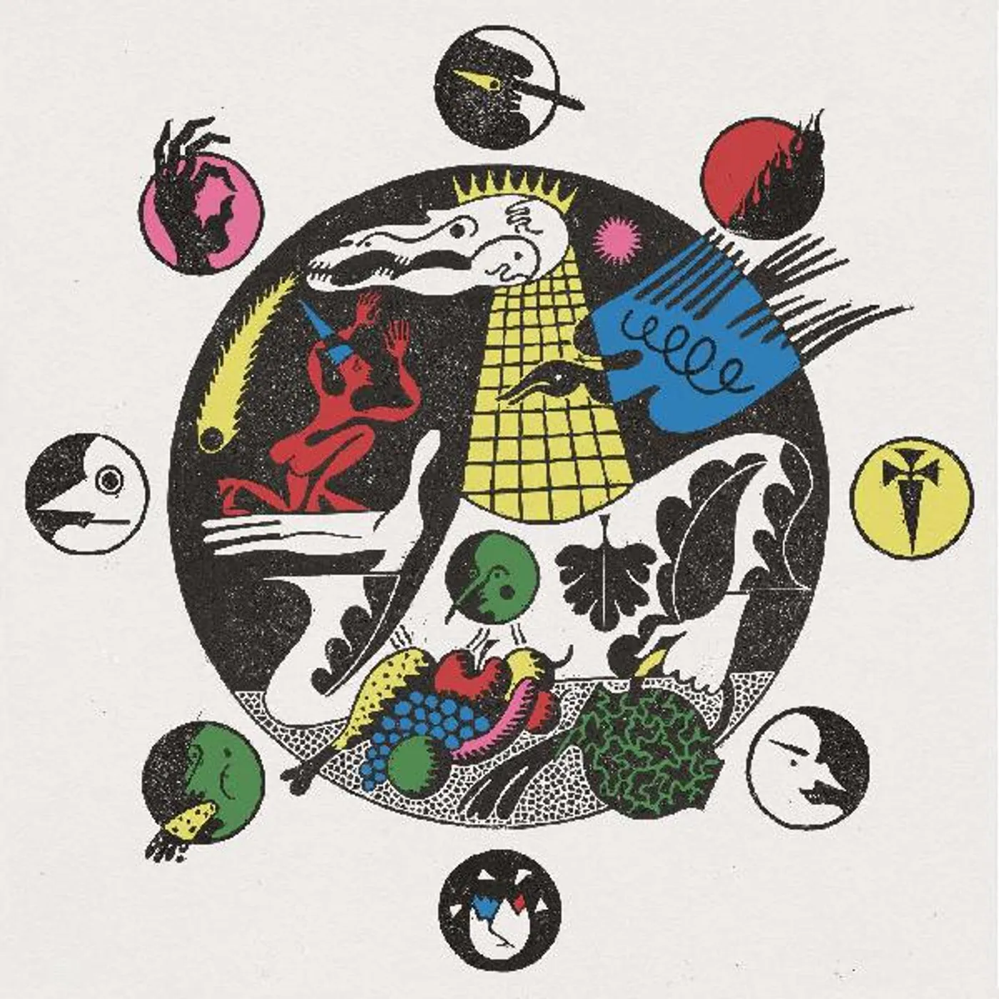 Pigs Pigs Pigs Pigs Pigs Pigs Pigs KING OF COWARDS Vinyl Record