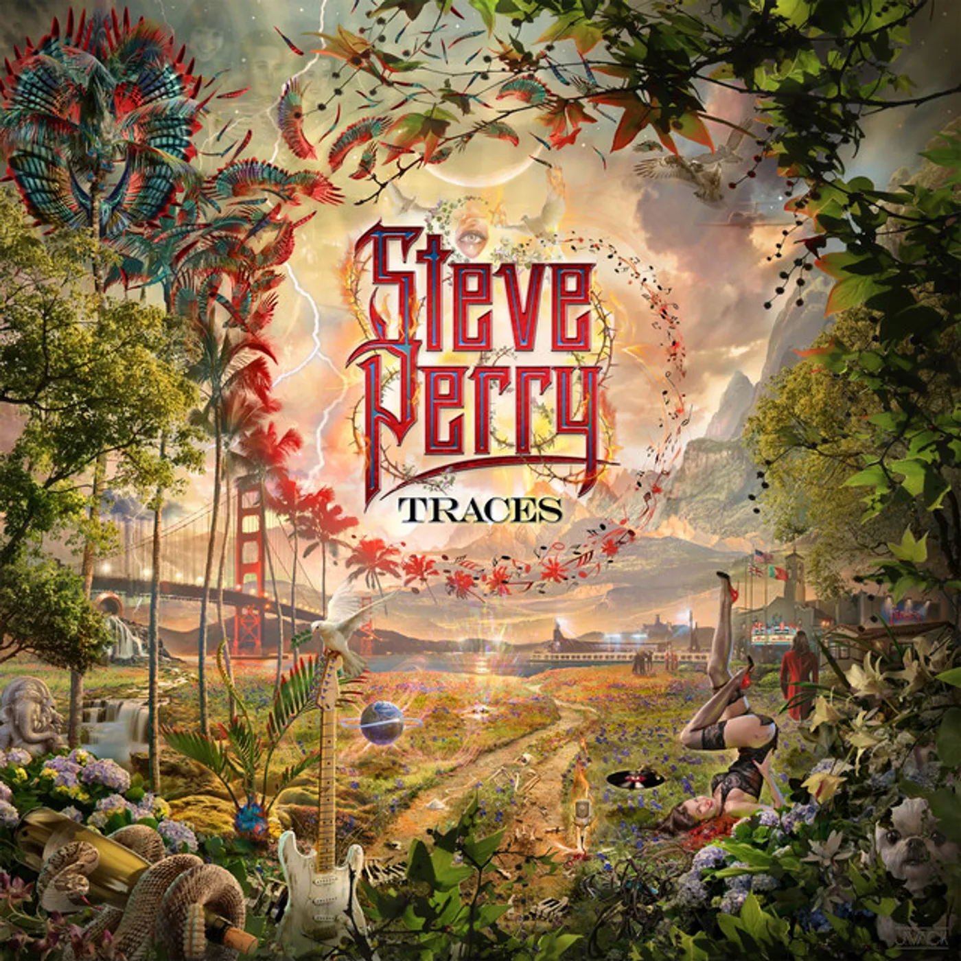 Steve Perry Traces Vinyl Record