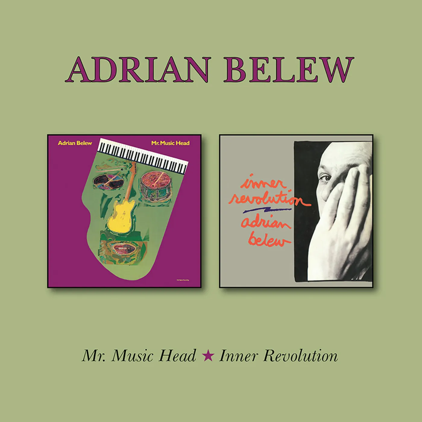 Adrian Belew MR MUSIC HEAD / INNER REVOLUTION CD