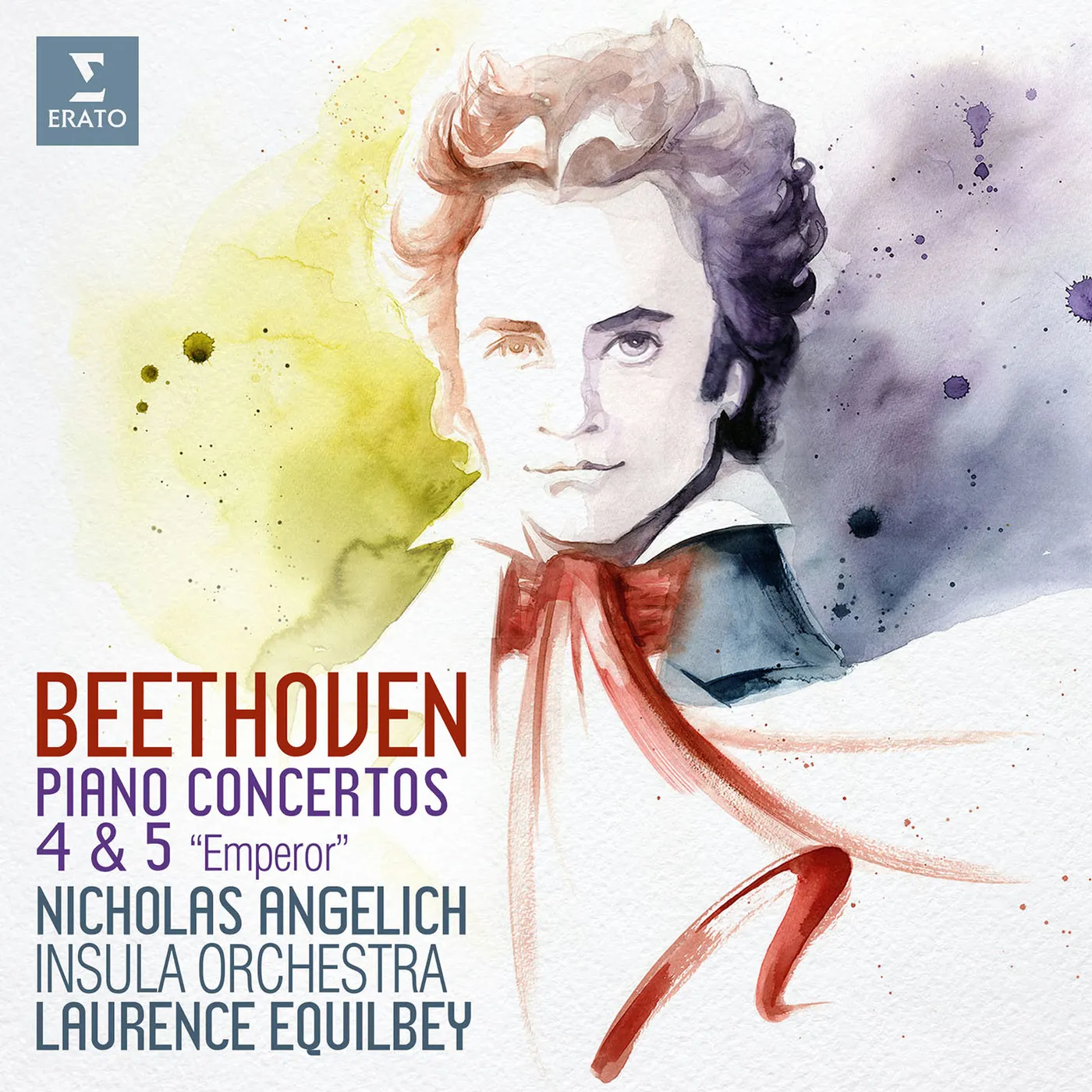 Nicholas Angelich BEETHOVEN: PIANO CONCERTOS NOS. 4 & 5 CD