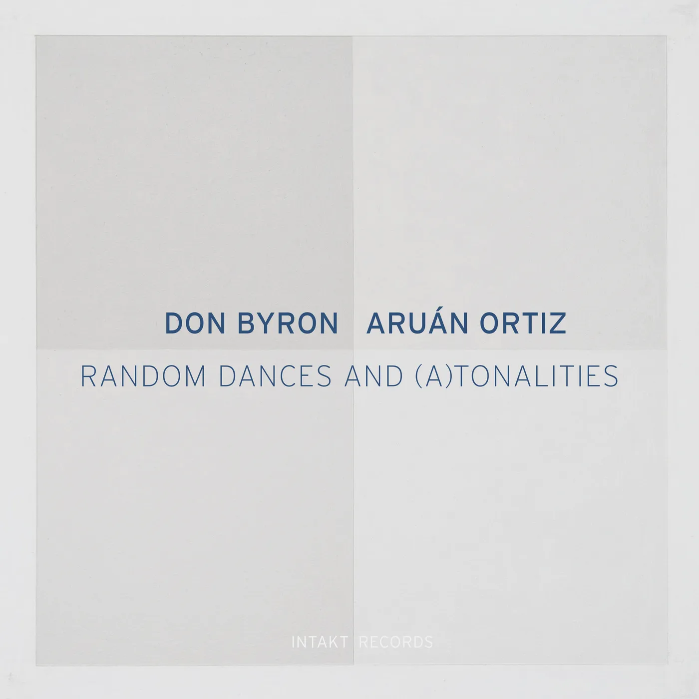 Don Byron RANDOM DANCES & ATONALITIES CD