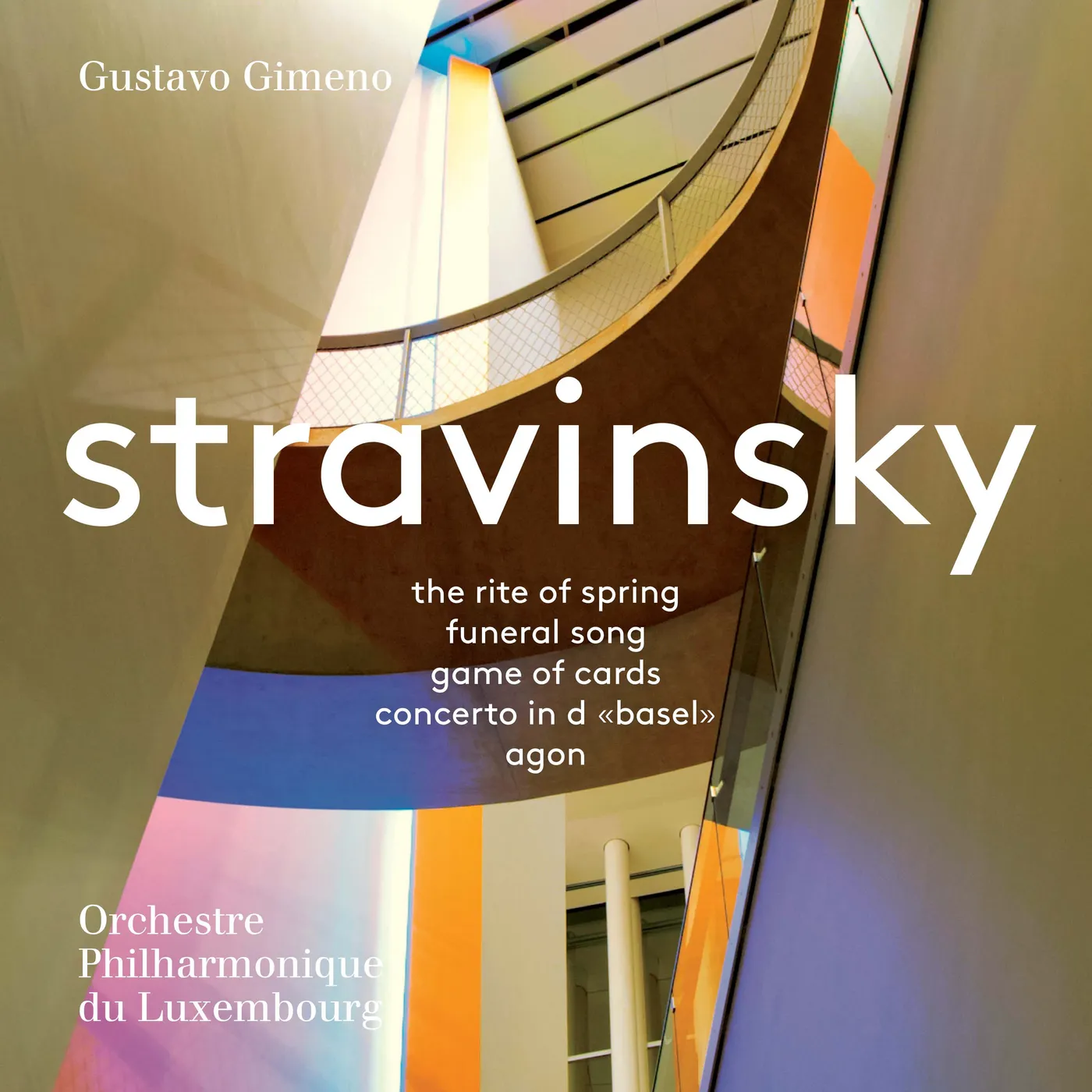Igor Stravinsky RITE OF SPRING / FUNERAL SONG / JEU DE CARTES Super Audio CD