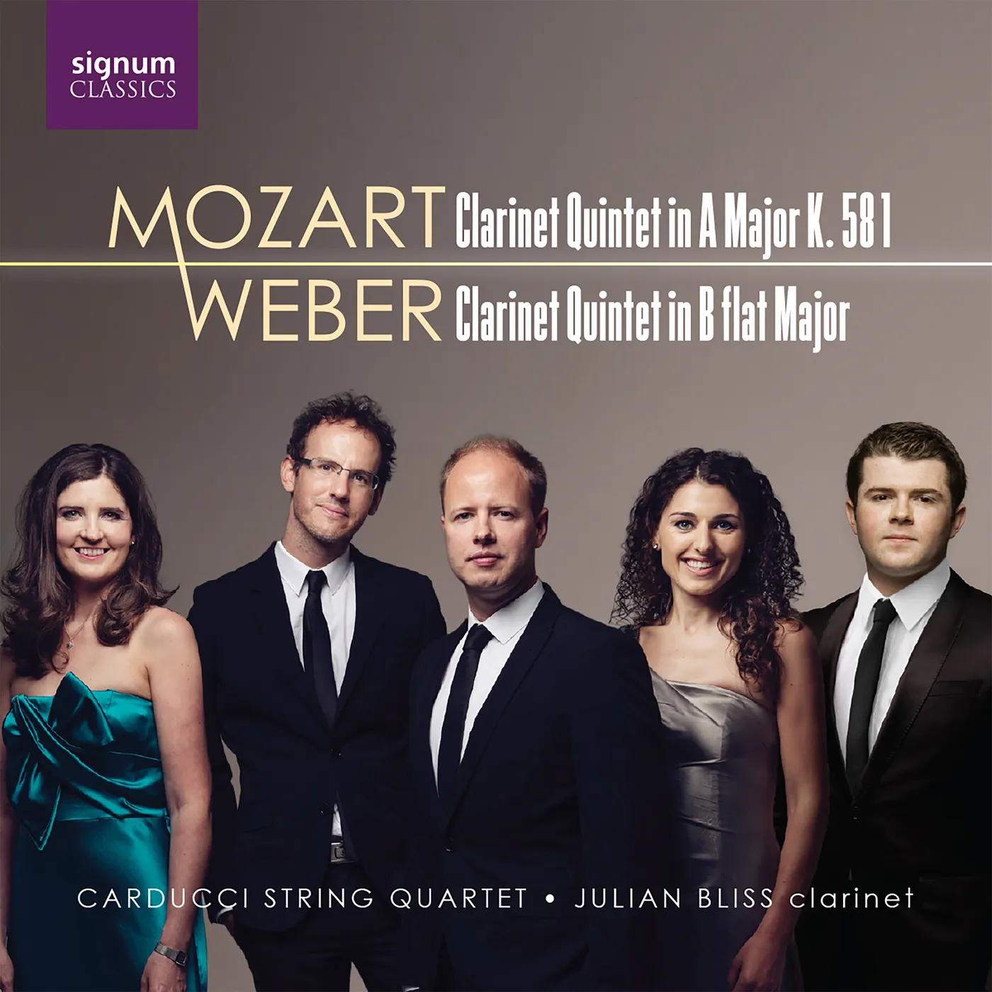 Wolfgang Amadeus Mozart CLARINET QUINTET CD