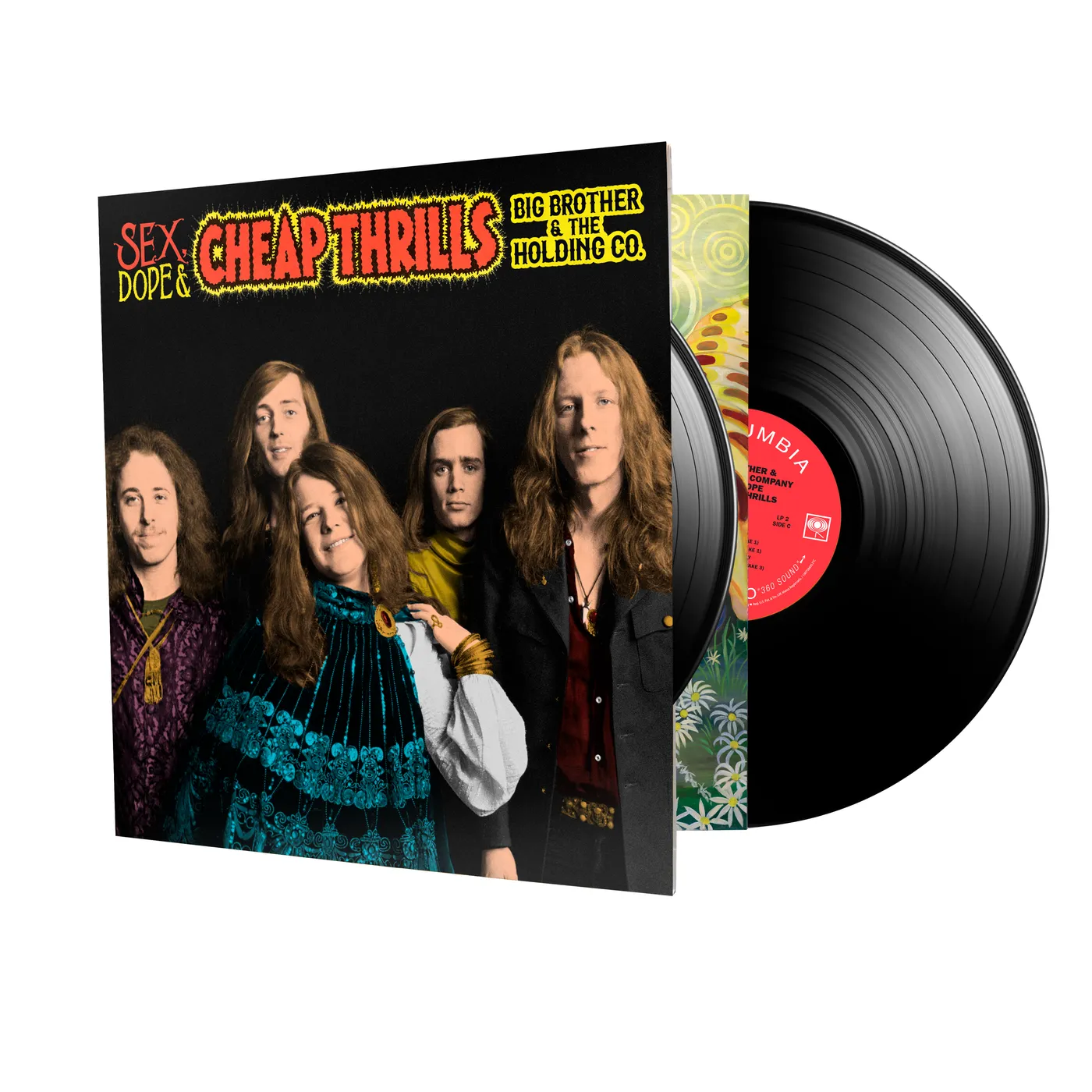 Big Brother & The Holding Company SEX DOPE & CHEAP THRILLS Vinyl Record