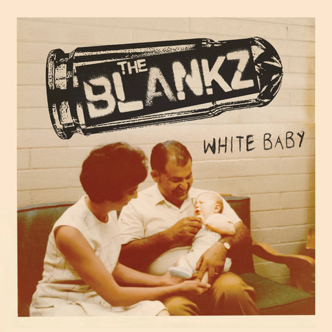 The Blankz White Baby Vinyl Record