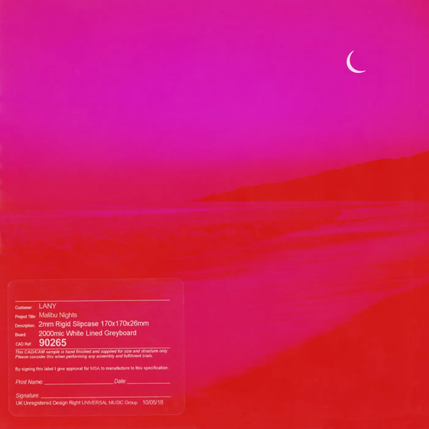 LANY Malibu Nights Vinyl Record