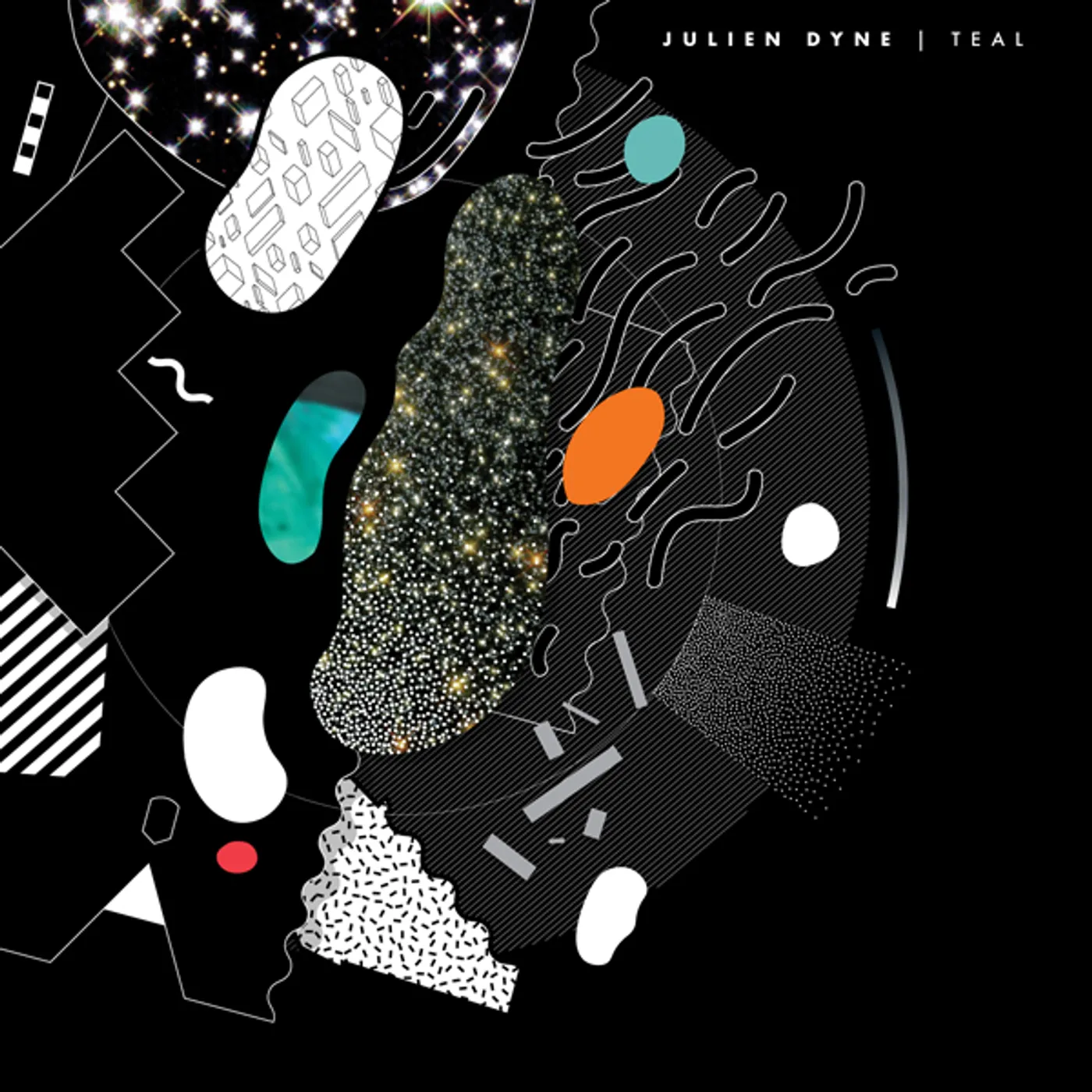 Julien Dyne Teal Vinyl Record