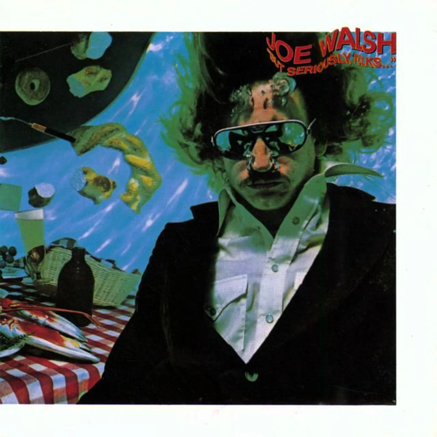 Joe Walsh BUT SERIOUSLY FOLKS Vinyl Record