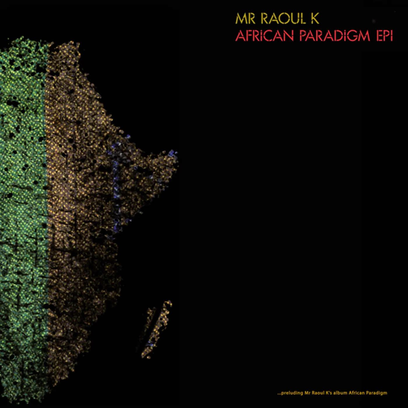 Mr Raoul K AFRICAN PARADIGM EP 1 Vinyl Record