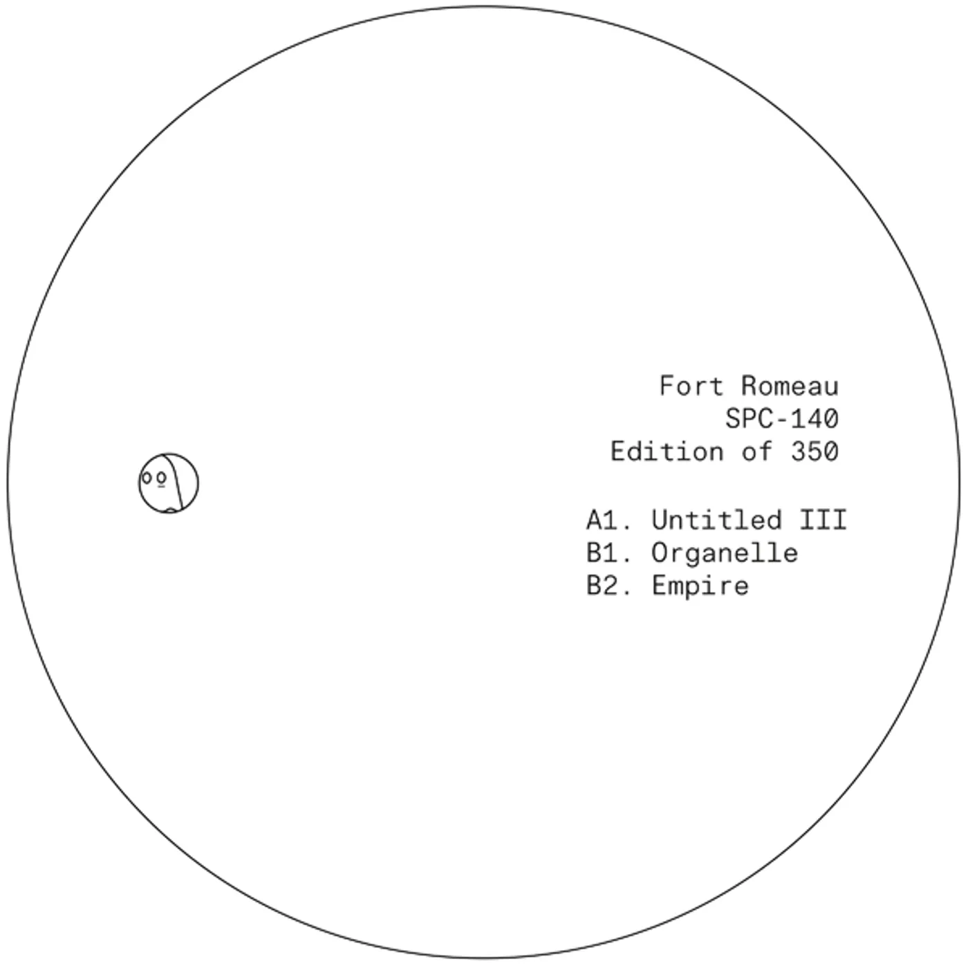 Fort Romeau Spc-140 Vinyl Record