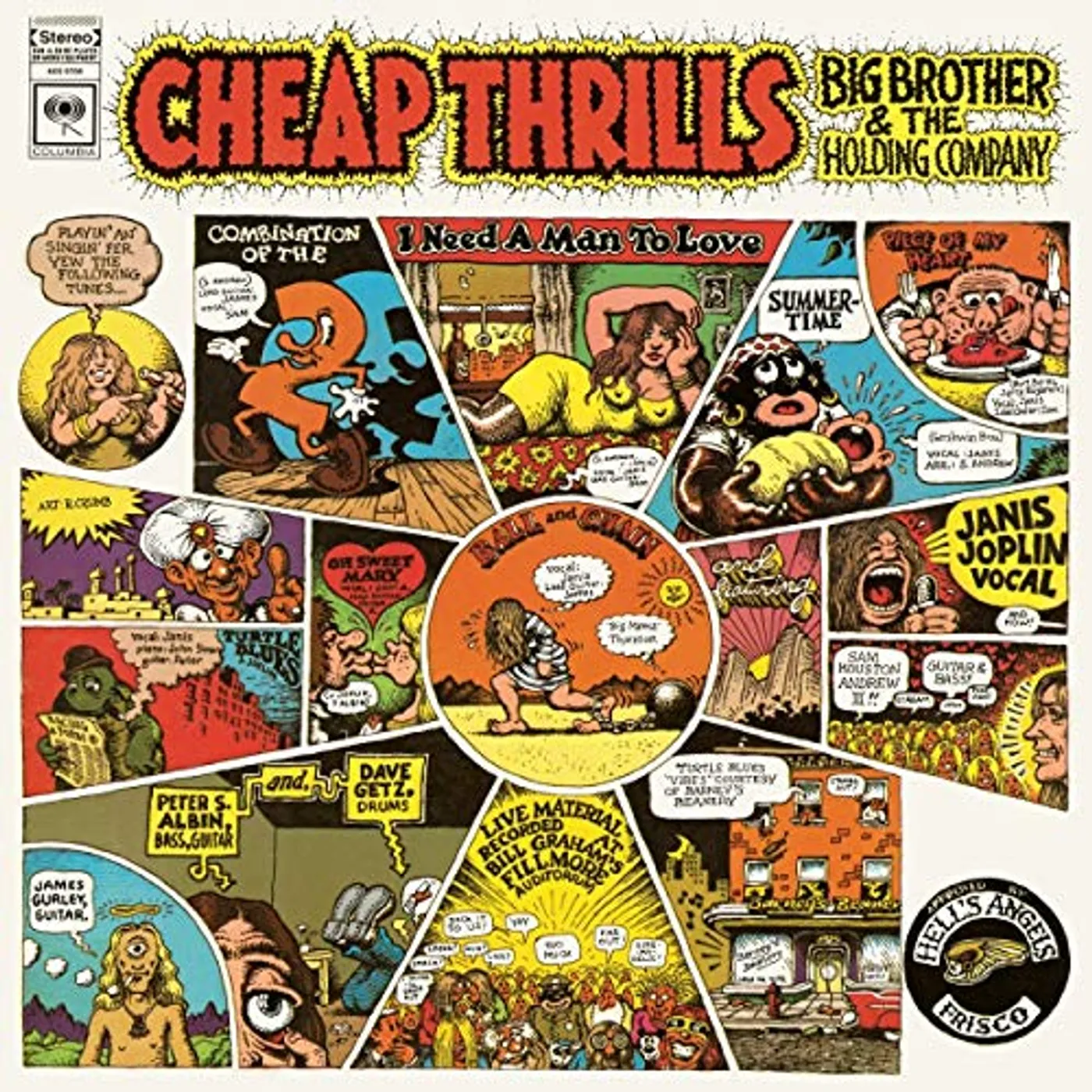 Big Brother & The Holding Company Cheap Thrills Vinyl Record