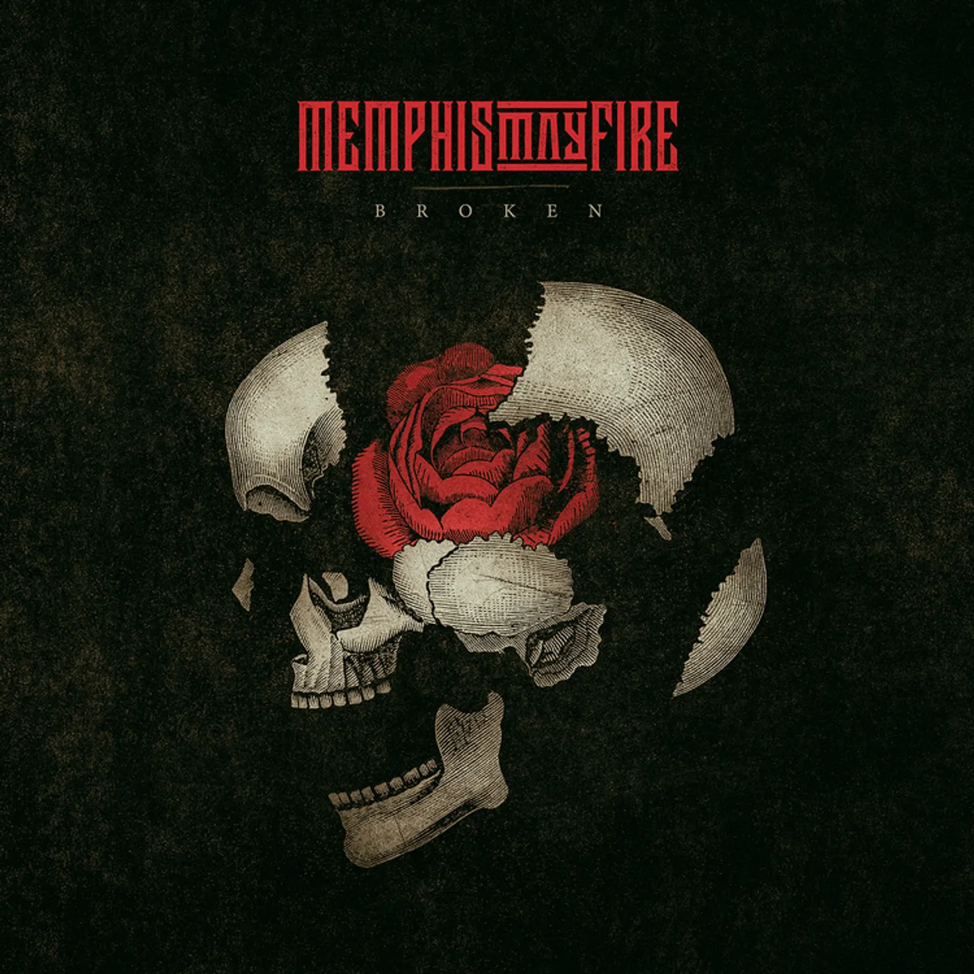 Memphis May Fire Broken Vinyl Record